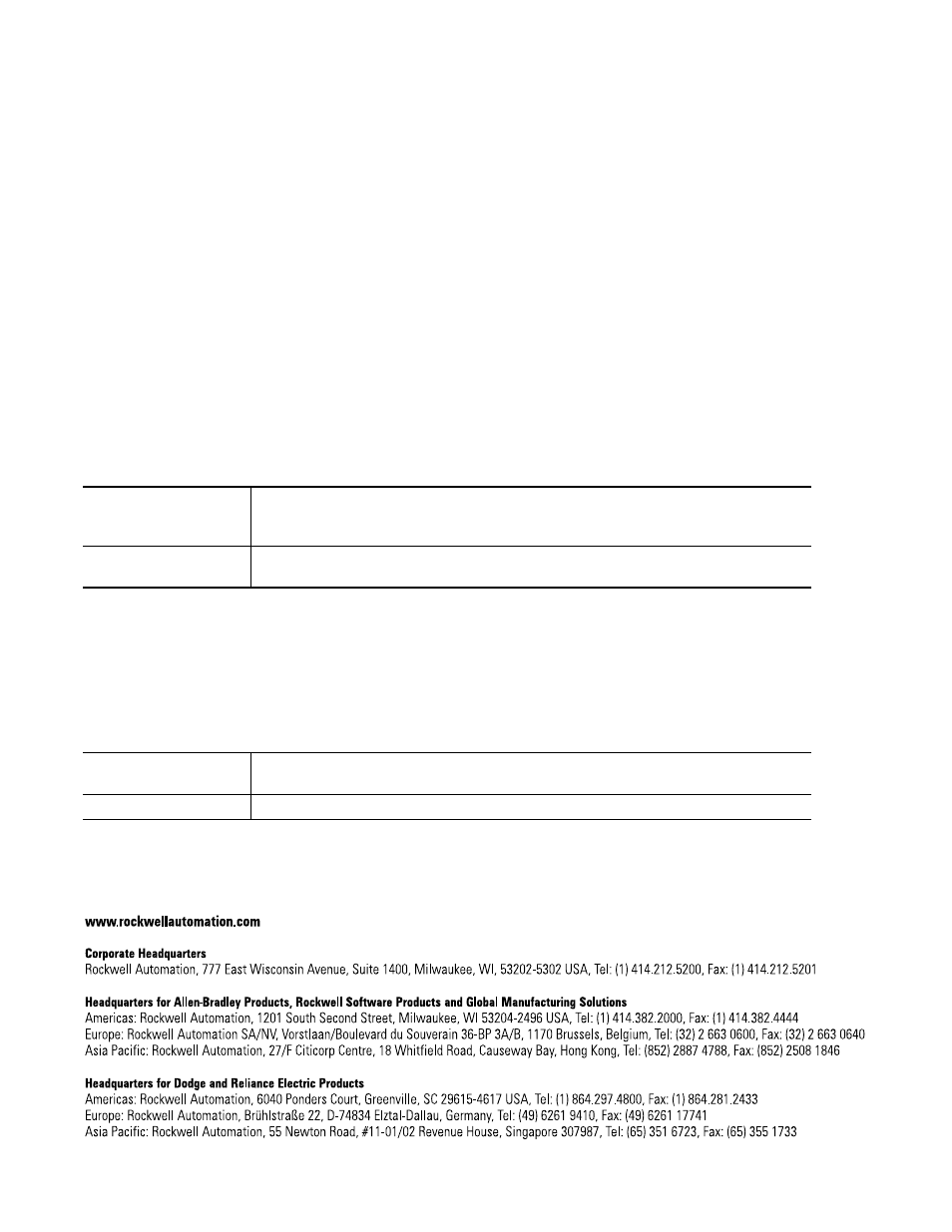 Support information, Back cover, Rockwell automation support | Installation assistance, New product satisfaction return | Rockwell Automation 1732D-XXXX DeviceNet ArmorBlock I/O, Series A User Manual | Page 16 / 16