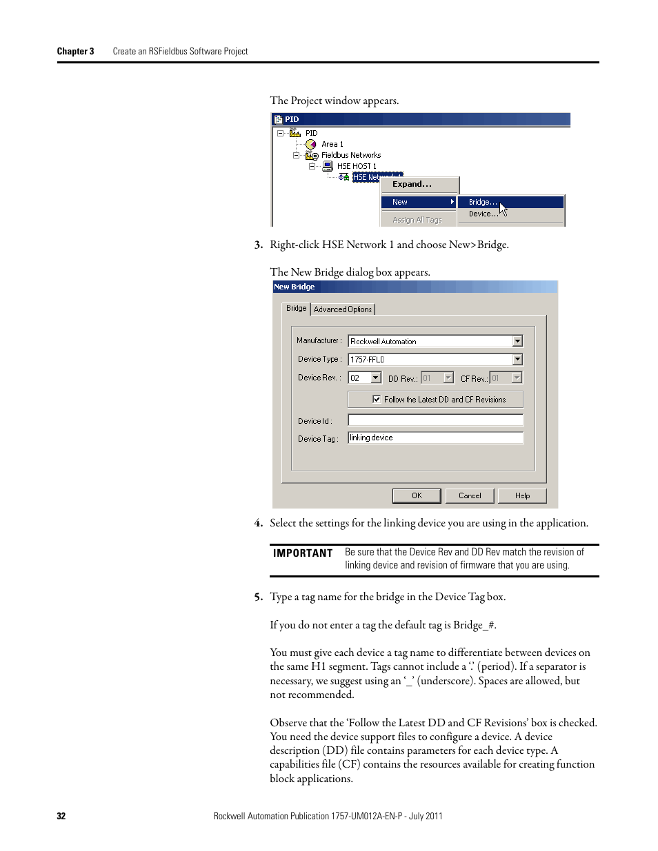 Rockwell Automation 1757-FFLDC4 FOUNDATION Fieldbus System User Manual User Manual | Page 32 / 184