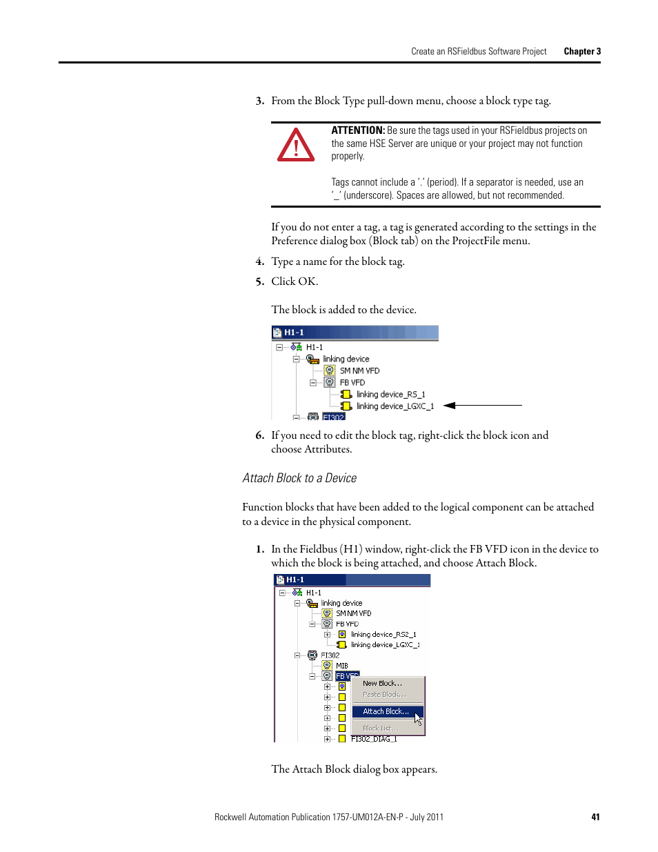 Rockwell Automation 1757-FFLDC4 FOUNDATION Fieldbus System User Manual User Manual | Page 41 / 184