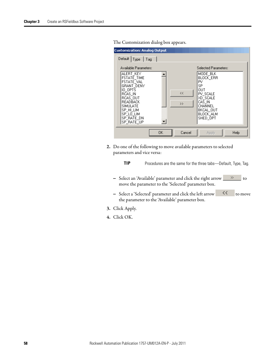 Rockwell Automation 1757-FFLDC4 FOUNDATION Fieldbus System User Manual User Manual | Page 58 / 184