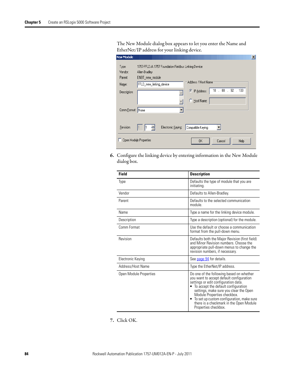 Rockwell Automation 1757-FFLDC4 FOUNDATION Fieldbus System User Manual User Manual | Page 84 / 184