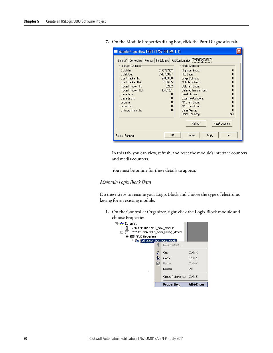 Rockwell Automation 1757-FFLDC4 FOUNDATION Fieldbus System User Manual User Manual | Page 90 / 184
