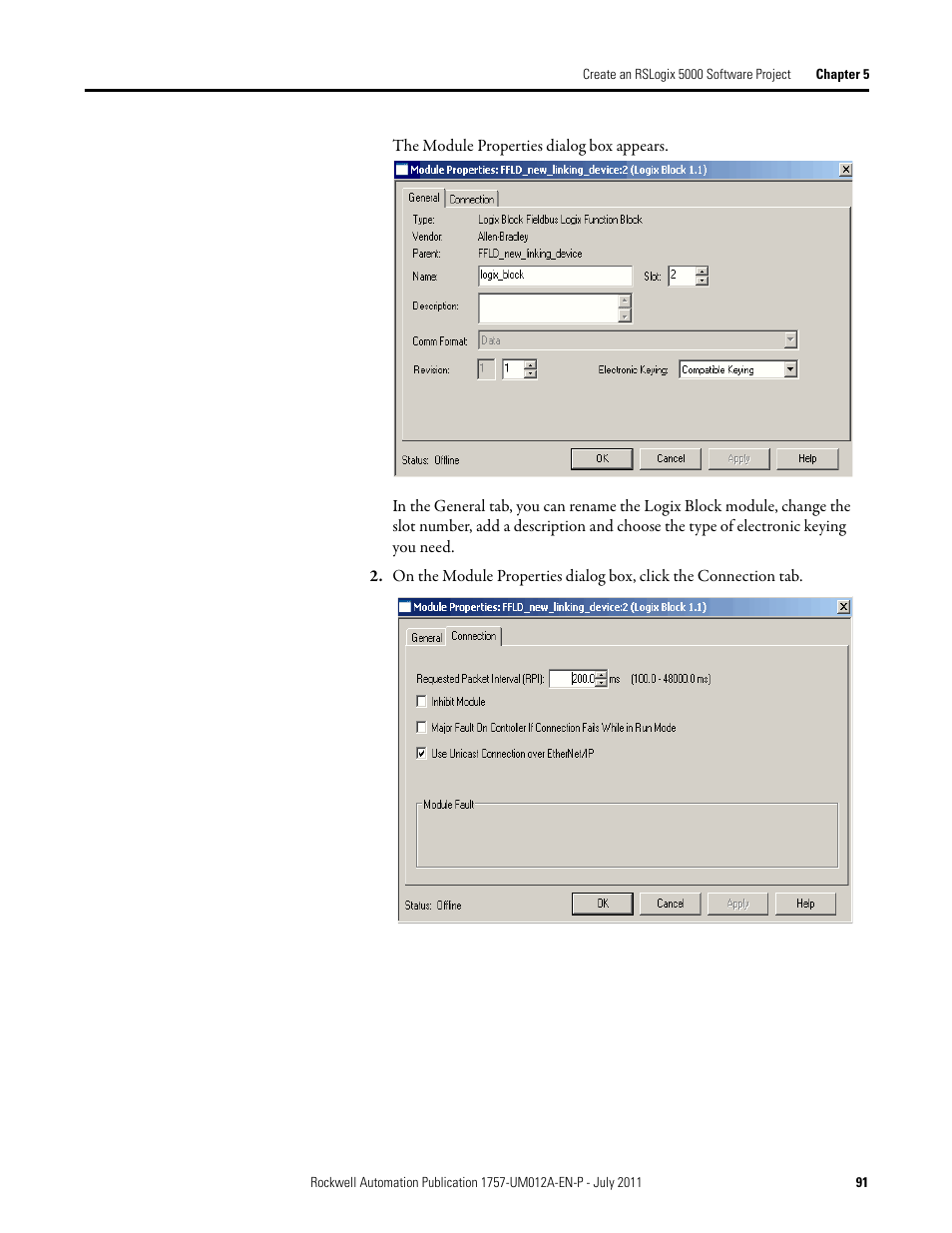 Rockwell Automation 1757-FFLDC4 FOUNDATION Fieldbus System User Manual User Manual | Page 91 / 184