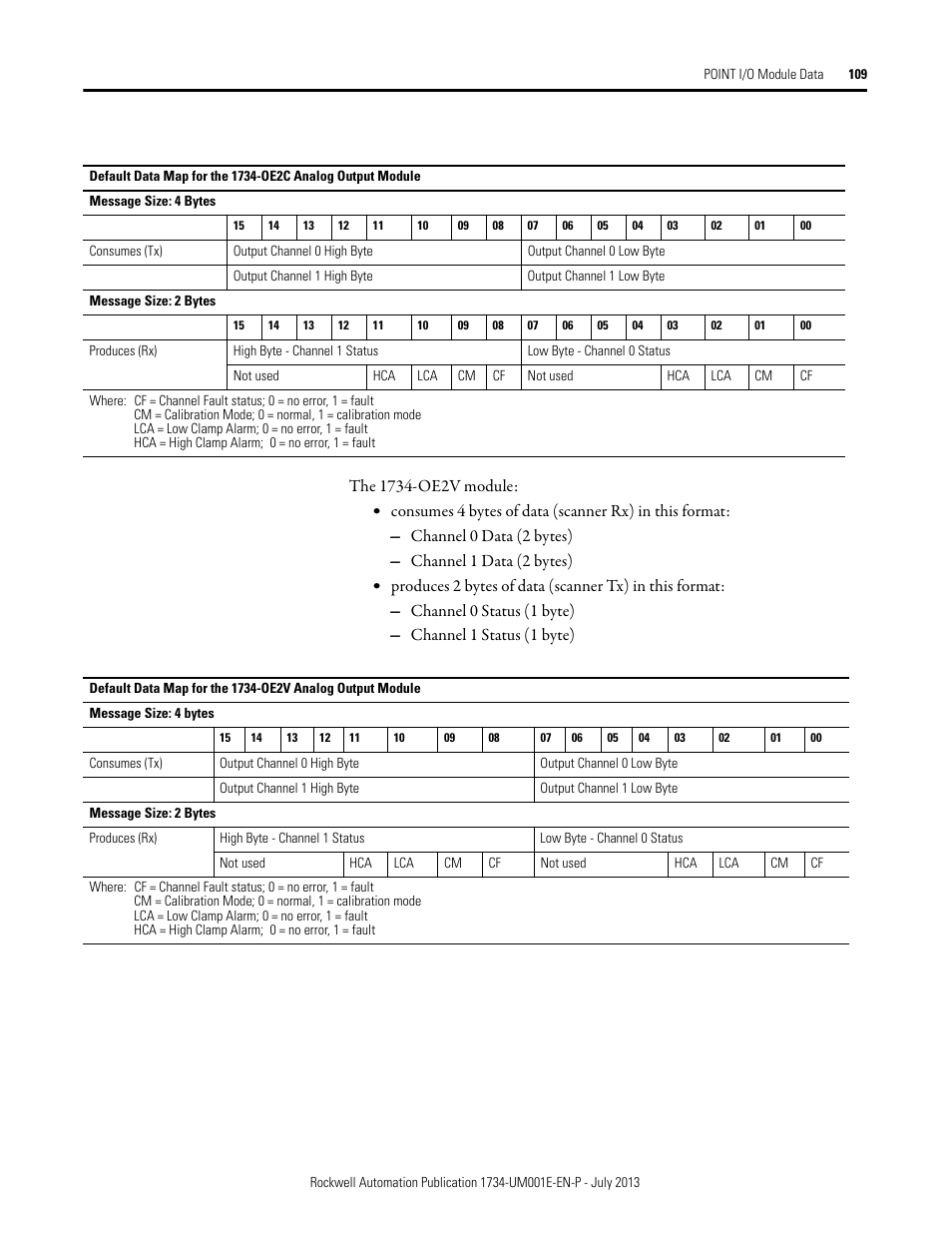 Rockwell Automation 1734-XXXX POINT I/O Digital and Analog Modules and POINTBlock I/O Modules User Manual | Page 107 / 221