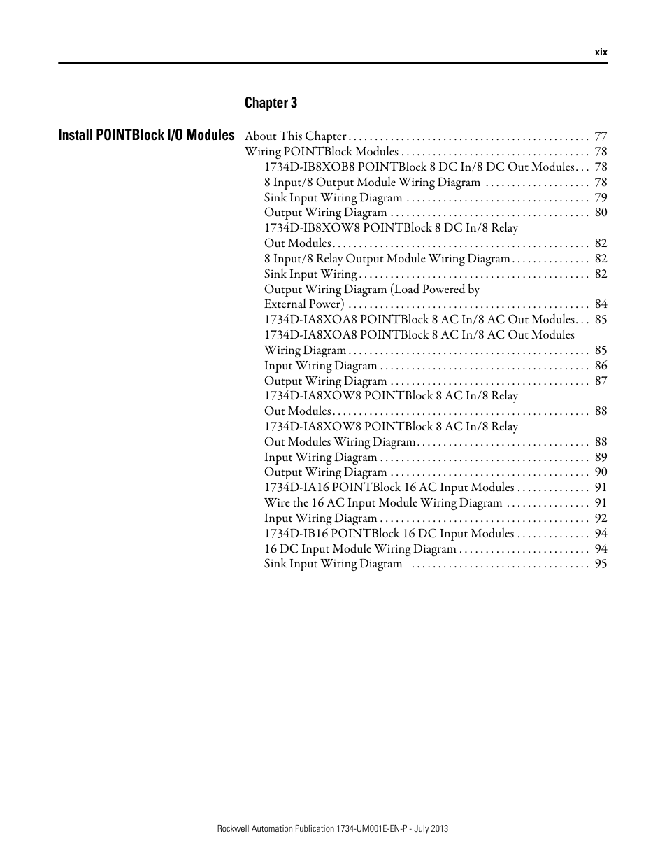 Rockwell Automation 1734-XXXX POINT I/O Digital and Analog Modules and POINTBlock I/O Modules User Manual | Page 11 / 221