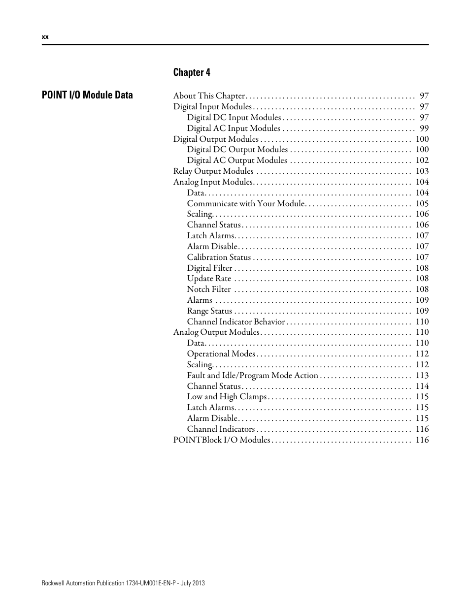 Rockwell Automation 1734-XXXX POINT I/O Digital and Analog Modules and POINTBlock I/O Modules User Manual | Page 12 / 221