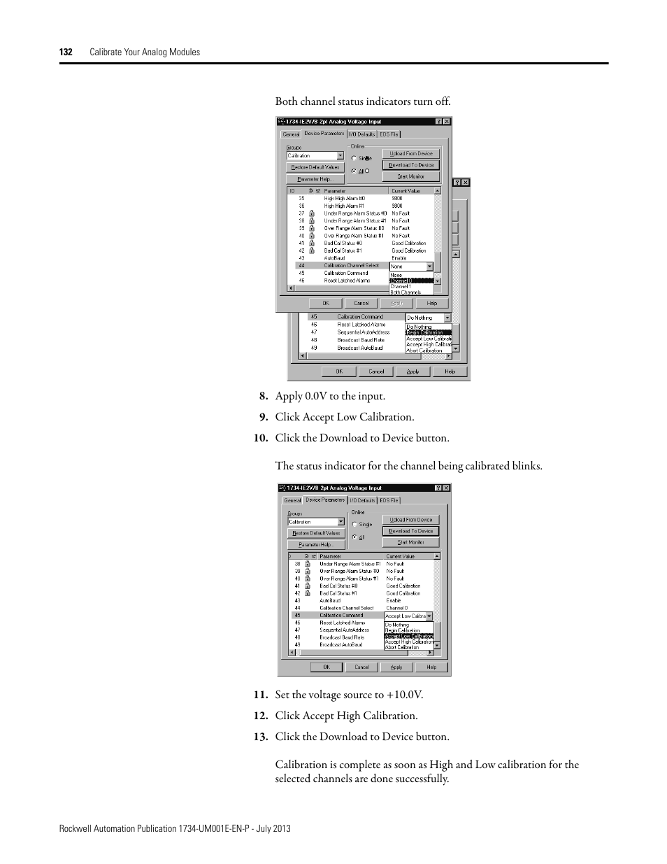 Rockwell Automation 1734-XXXX POINT I/O Digital and Analog Modules and POINTBlock I/O Modules User Manual | Page 130 / 221