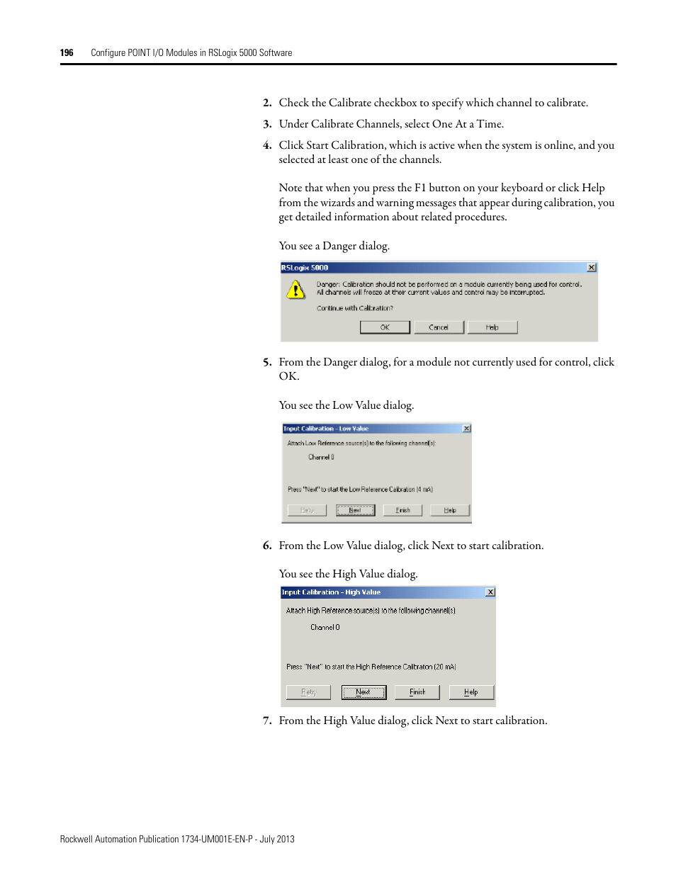 Rockwell Automation 1734-XXXX POINT I/O Digital and Analog Modules and POINTBlock I/O Modules User Manual | Page 188 / 221