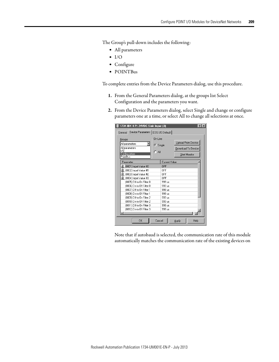 Rockwell Automation 1734-XXXX POINT I/O Digital and Analog Modules and POINTBlock I/O Modules User Manual | Page 201 / 221