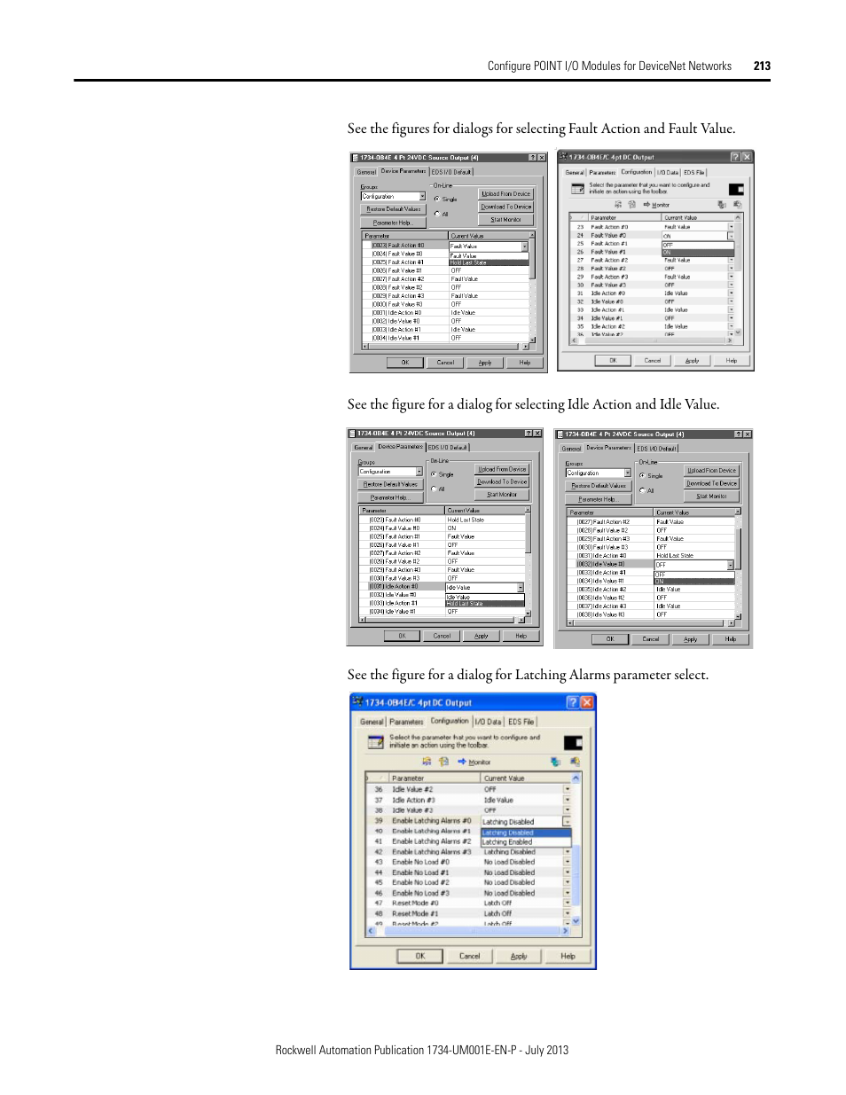 Rockwell Automation 1734-XXXX POINT I/O Digital and Analog Modules and POINTBlock I/O Modules User Manual | Page 205 / 221