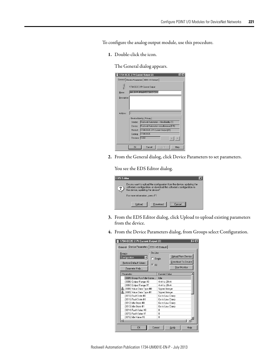 Rockwell Automation 1734-XXXX POINT I/O Digital and Analog Modules and POINTBlock I/O Modules User Manual | Page 213 / 221