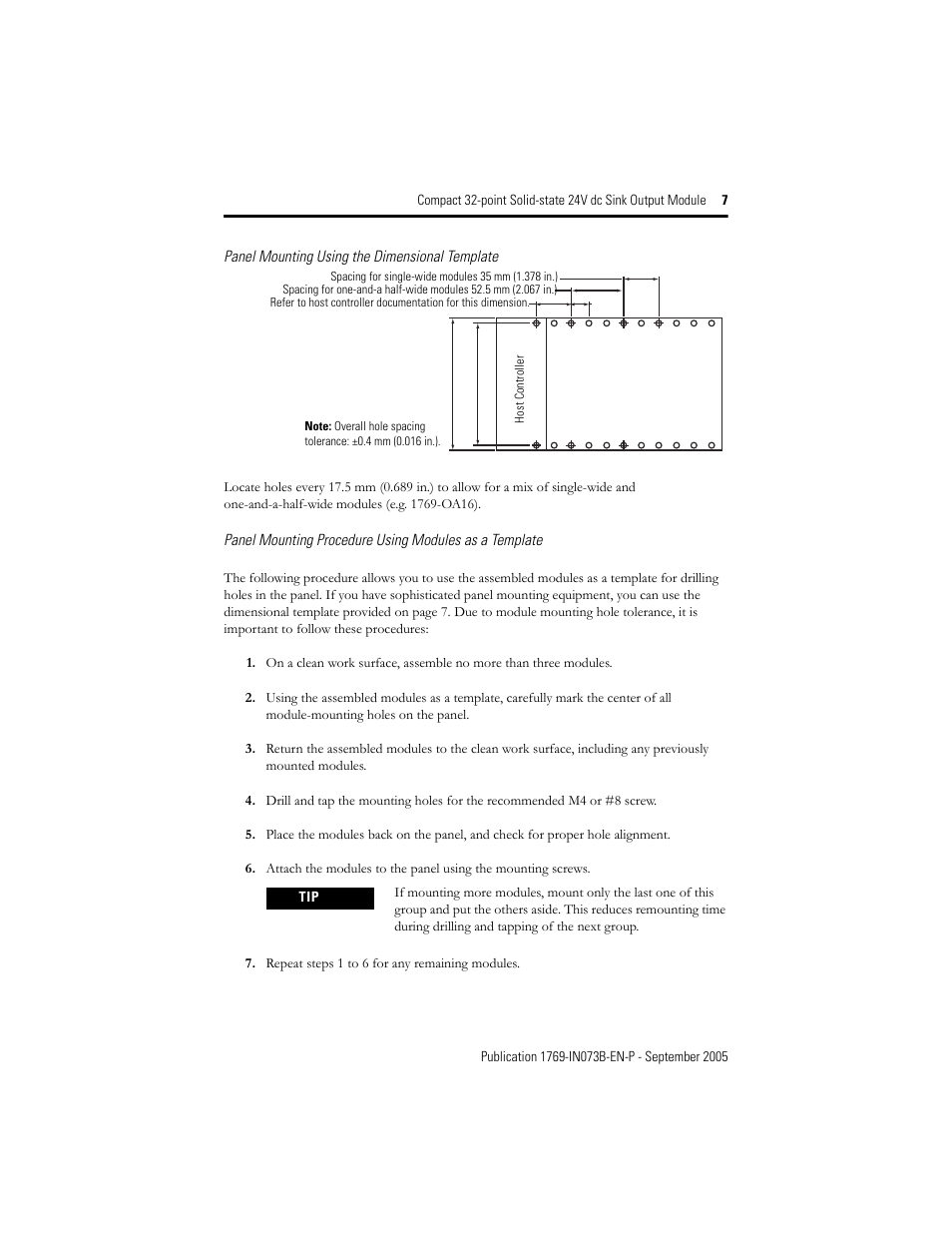 Rockwell Automation 1769-OV32T Compact Module User Manual | Page 7 / 24