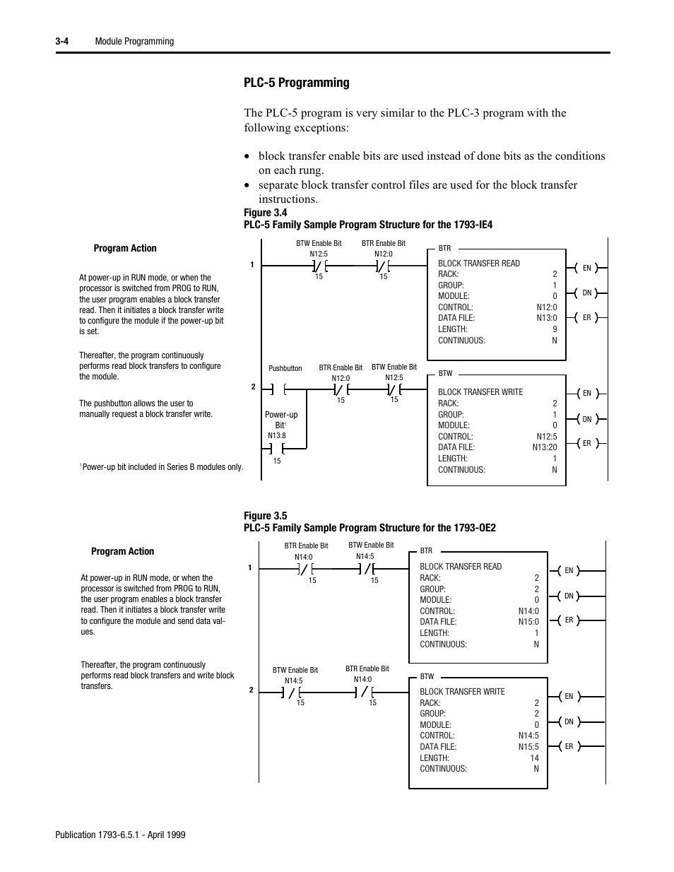 Plc-5 programming | Rockwell Automation 1793-OE2S FLEX INTEGRA ANALOG MOD User Manual | Page 26 / 75