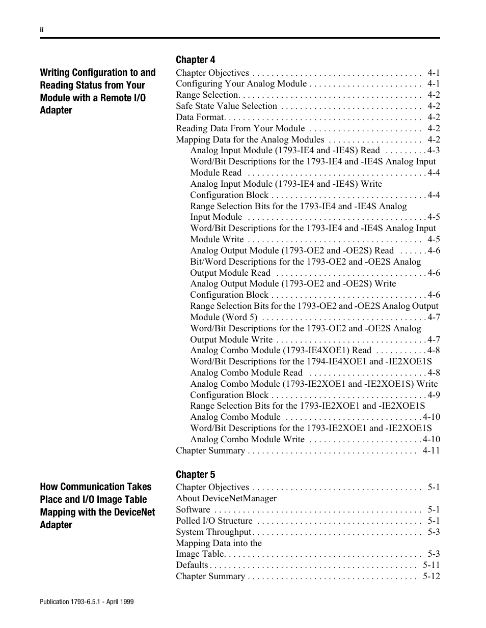 Rockwell Automation 1793-OE2S FLEX INTEGRA ANALOG MOD User Manual | Page 7 / 75
