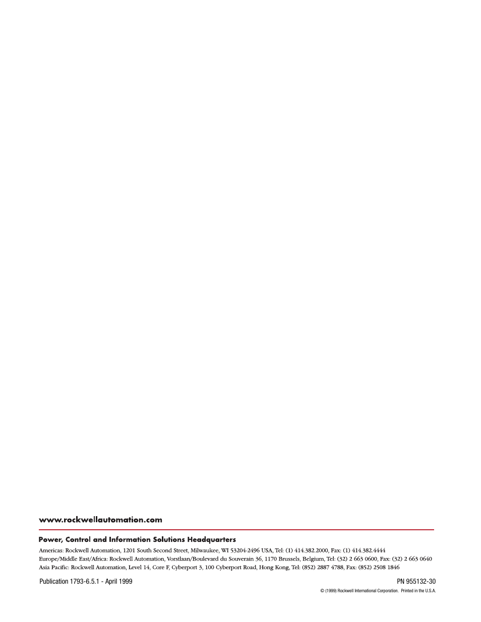 Rockwell Automation 1793-OE2S FLEX INTEGRA ANALOG MOD User Manual | Page 75 / 75