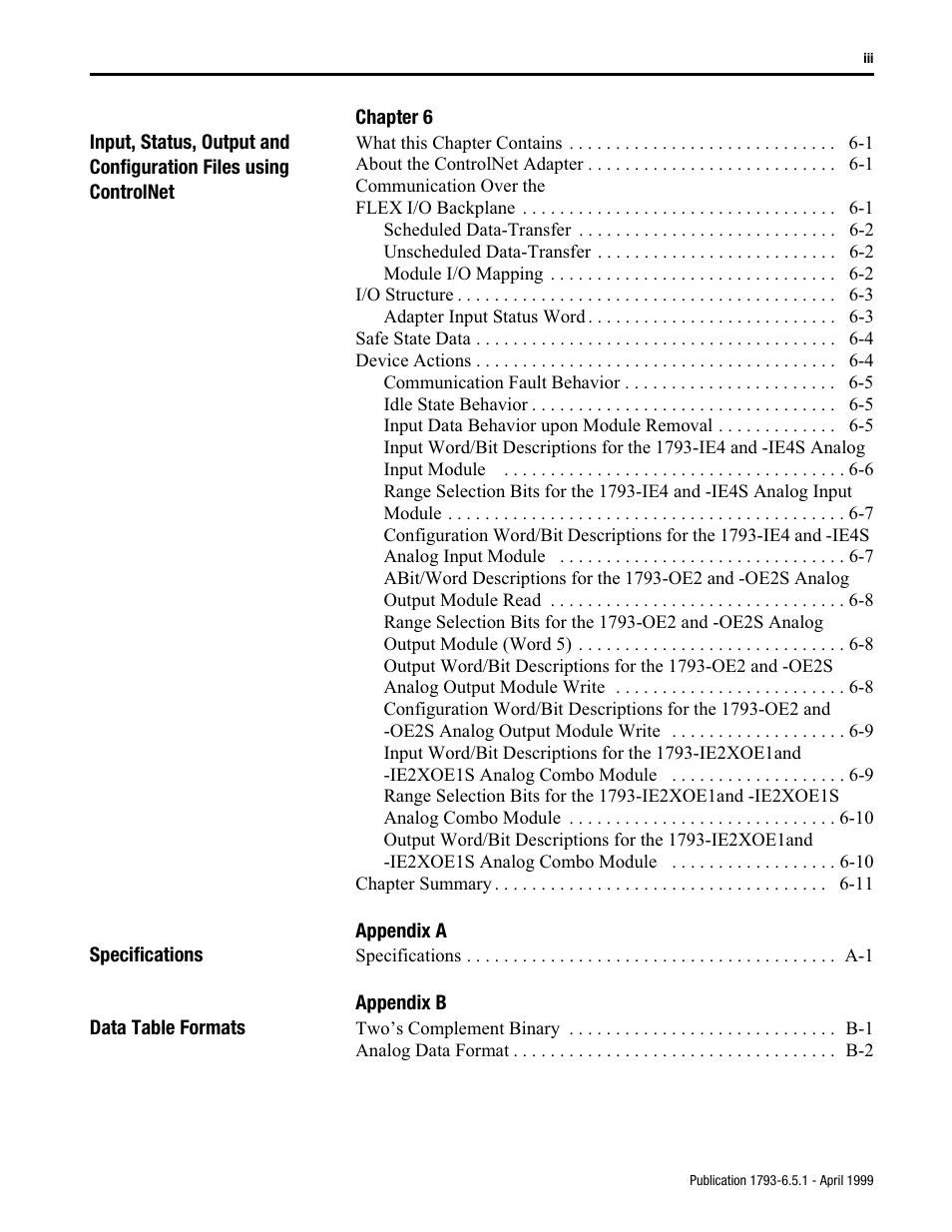 Rockwell Automation 1793-OE2S FLEX INTEGRA ANALOG MOD User Manual | Page 8 / 75