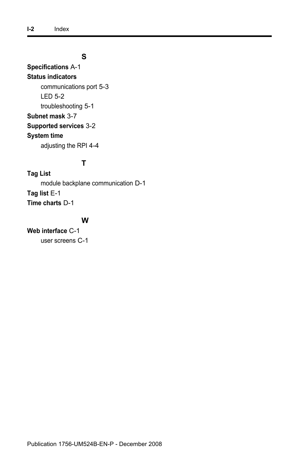 Rockwell Automation 1756-NEX Nexus Module  User Manual | Page 96 / 98