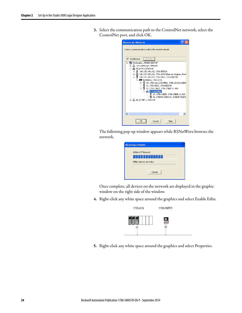 Rockwell Automation 1788-CN2FFR EtherNet/IP and ControlNet to FOUNDATION Fieldbus Linking Device User Manual | Page 26 / 104