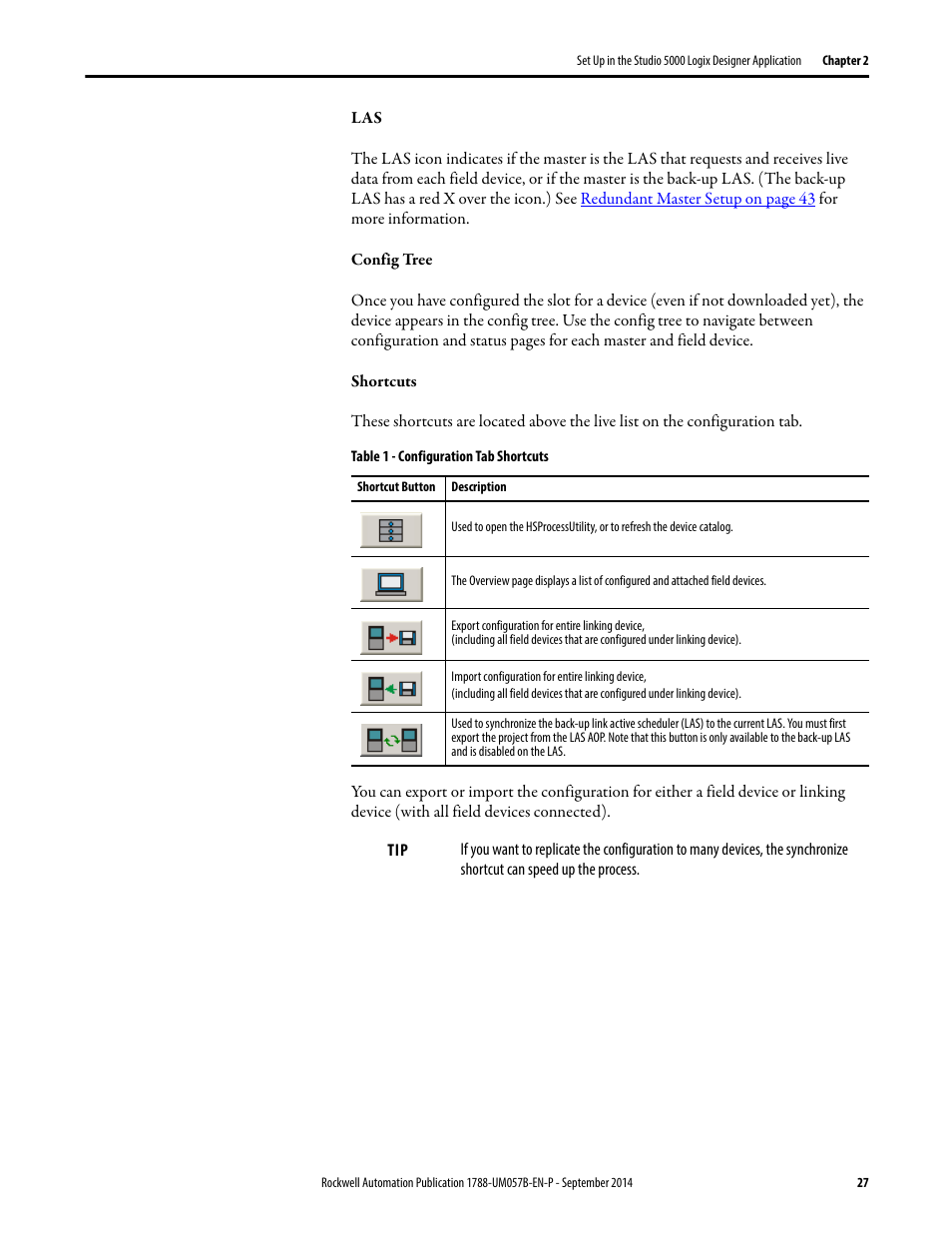 Rockwell Automation 1788-CN2FFR EtherNet/IP and ControlNet to FOUNDATION Fieldbus Linking Device User Manual | Page 29 / 104