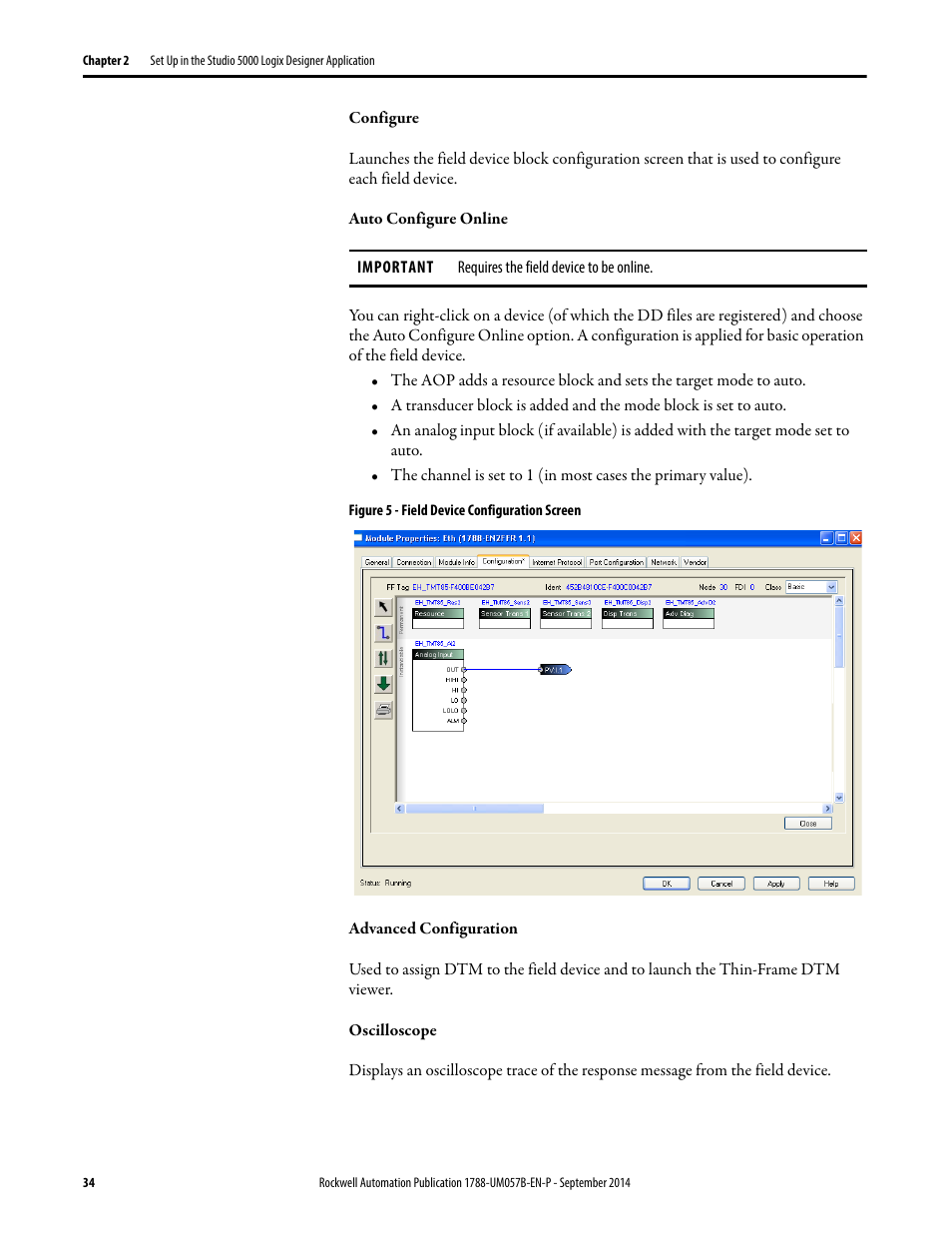 Rockwell Automation 1788-CN2FFR EtherNet/IP and ControlNet to FOUNDATION Fieldbus Linking Device User Manual | Page 36 / 104