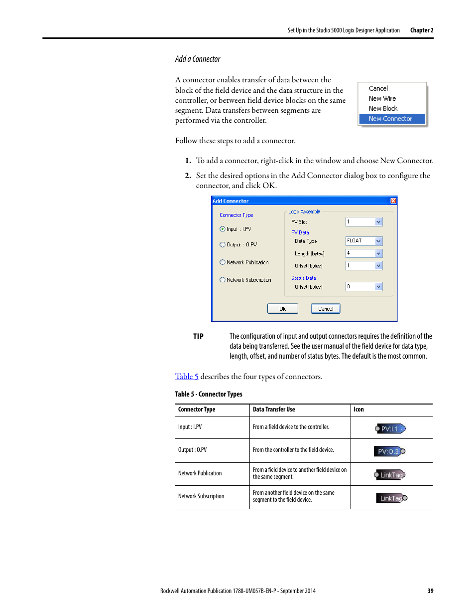 Rockwell Automation 1788-CN2FFR EtherNet/IP and ControlNet to FOUNDATION Fieldbus Linking Device User Manual | Page 41 / 104