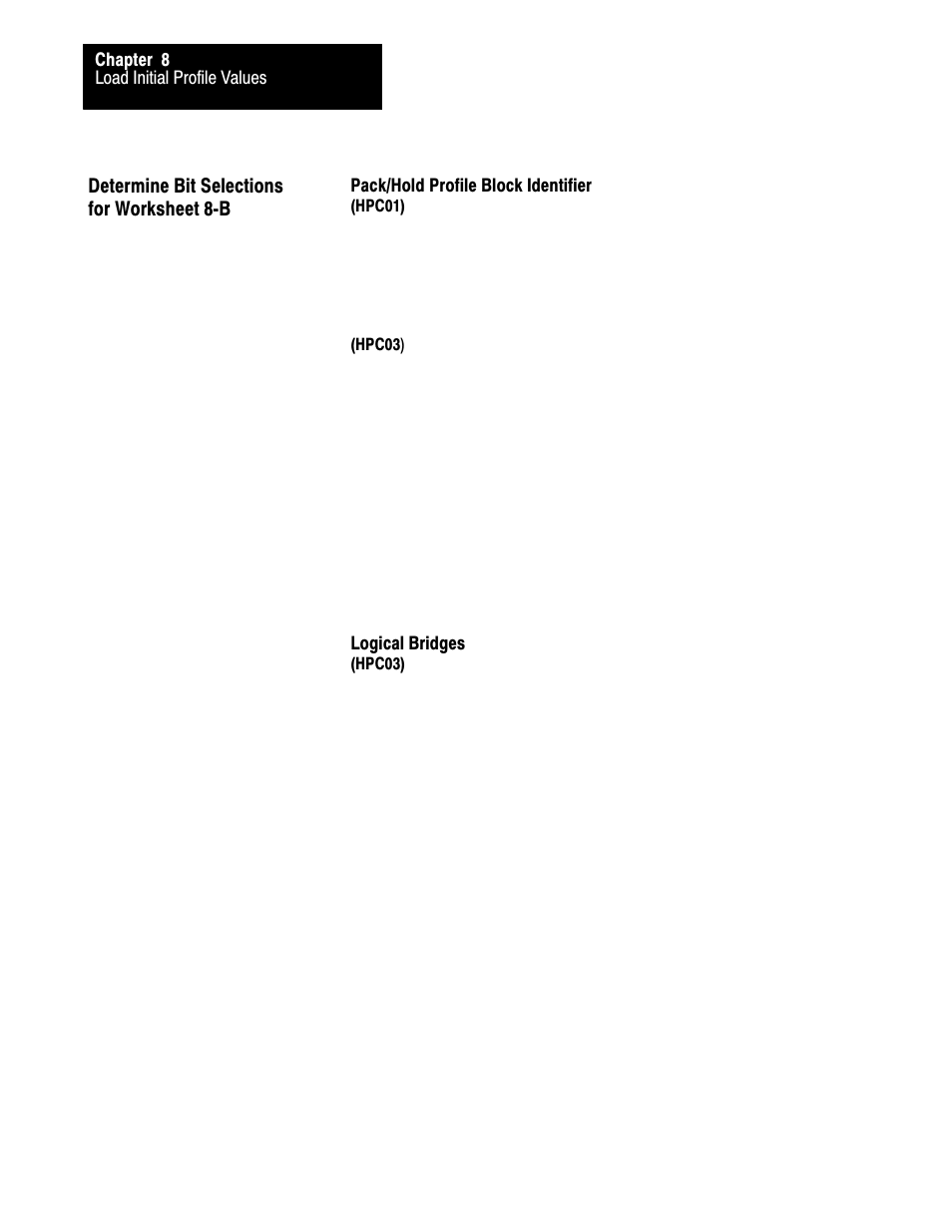 8ć12 | Rockwell Automation 1771-QDC, D17716.5.85(Passport) MNL. PLASTIC MOLDING MODULE User Manual | Page 107 / 197