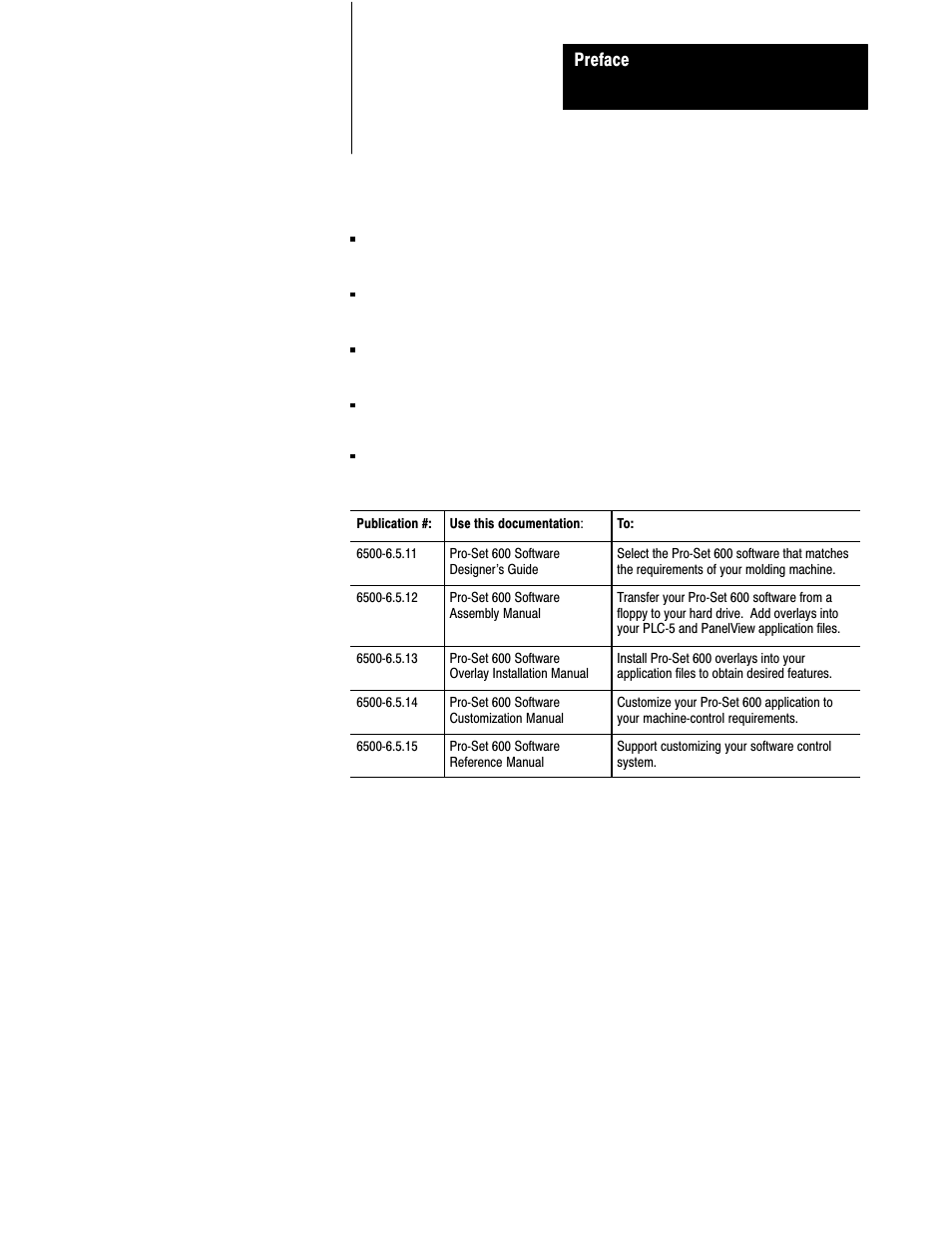 Rockwell Automation 1771-QDC, D17716.5.85(Passport) MNL. PLASTIC MOLDING MODULE User Manual | Page 11 / 197