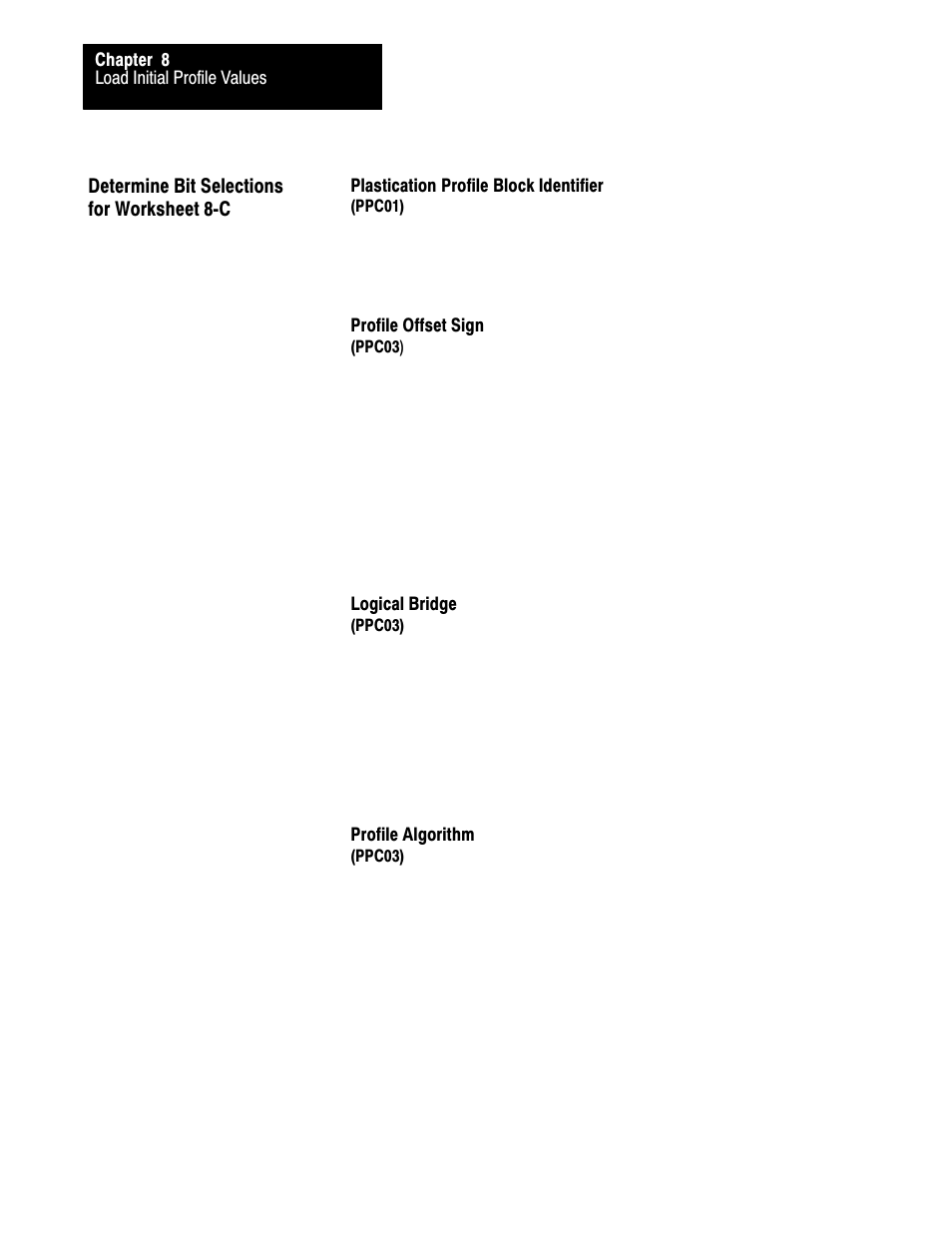 8ć18 | Rockwell Automation 1771-QDC, D17716.5.85(Passport) MNL. PLASTIC MOLDING MODULE User Manual | Page 113 / 197