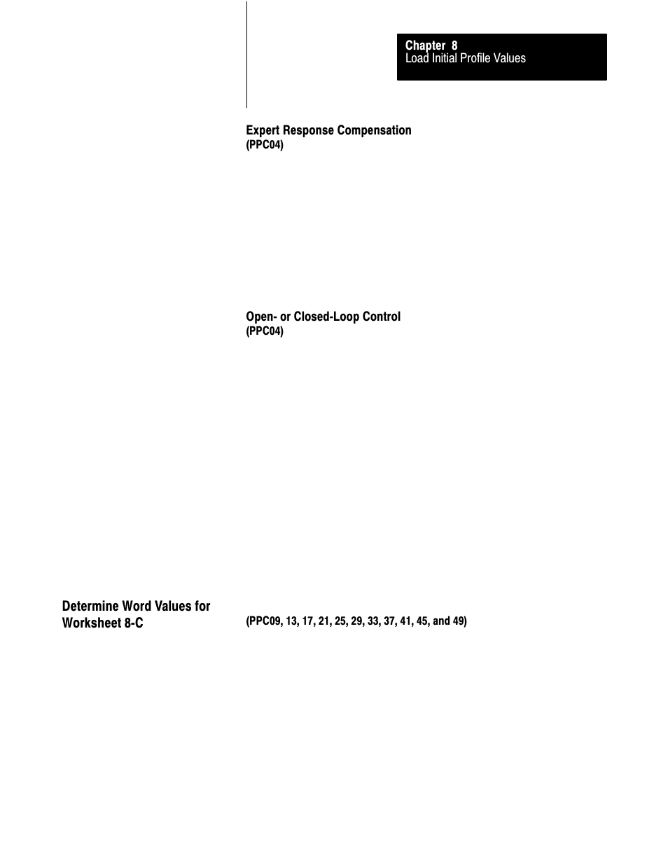 8ć19 | Rockwell Automation 1771-QDC, D17716.5.85(Passport) MNL. PLASTIC MOLDING MODULE User Manual | Page 114 / 197