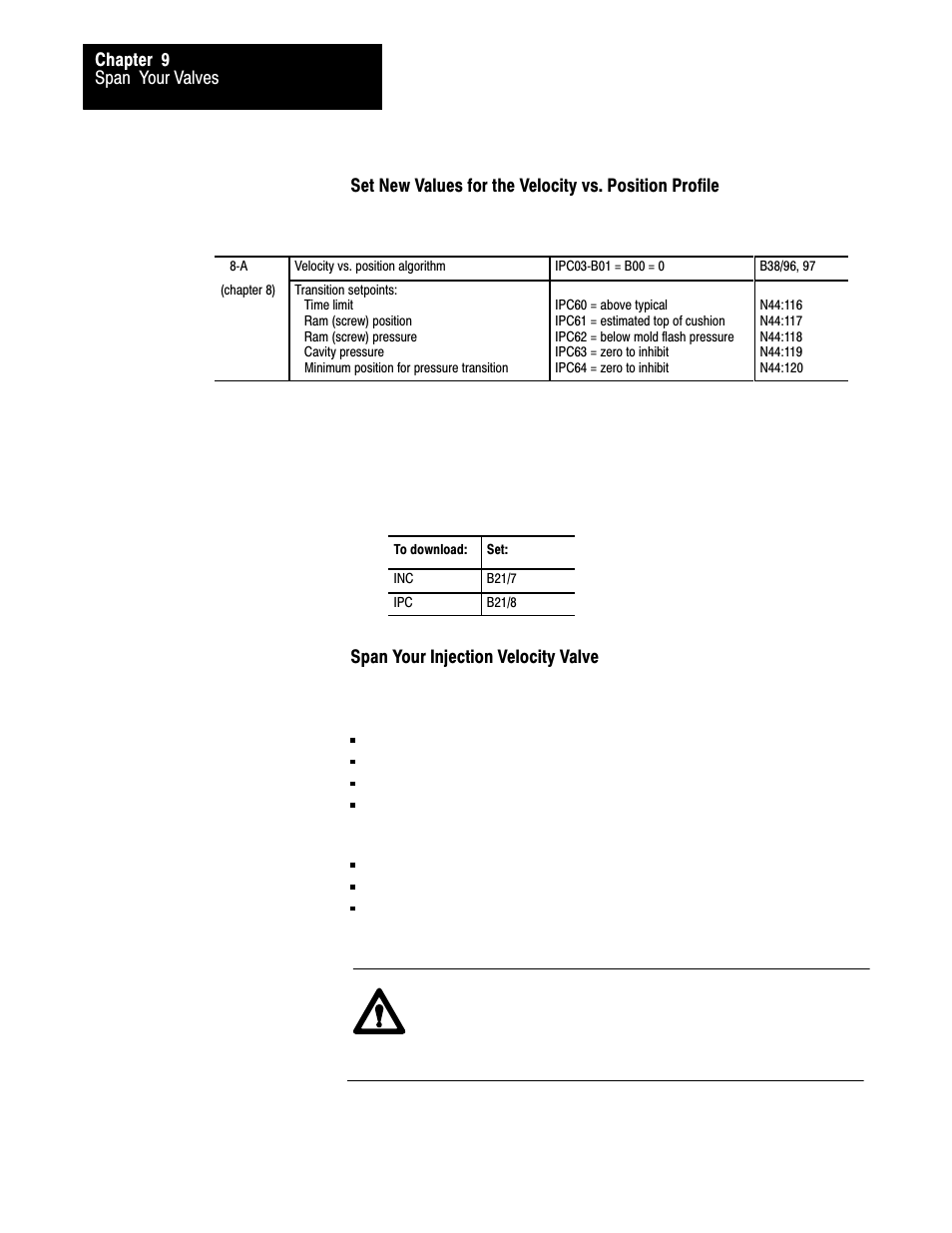 Rockwell Automation 1771-QDC, D17716.5.85(Passport) MNL. PLASTIC MOLDING MODULE User Manual | Page 125 / 197