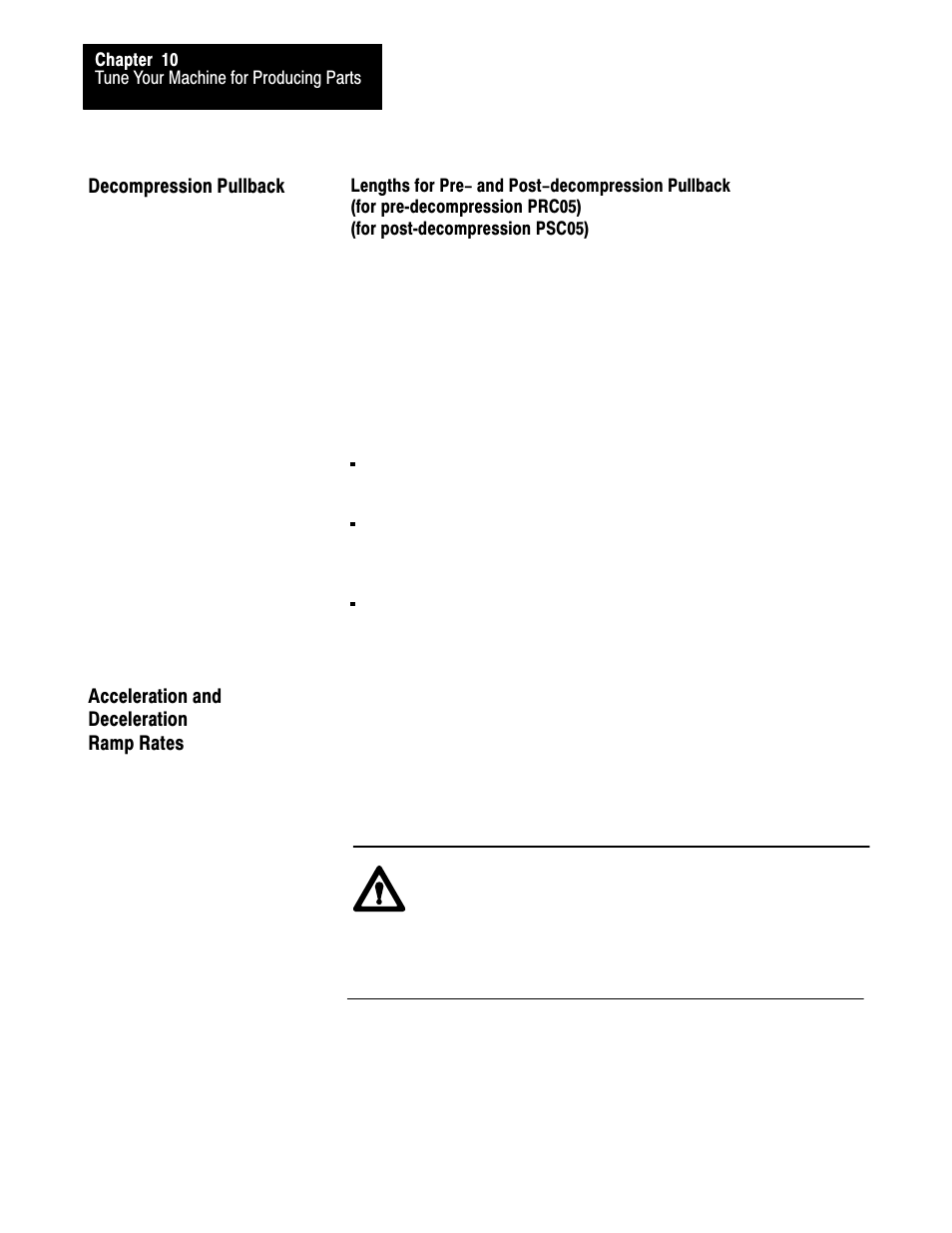10ć16 | Rockwell Automation 1771-QDC, D17716.5.85(Passport) MNL. PLASTIC MOLDING MODULE User Manual | Page 162 / 197