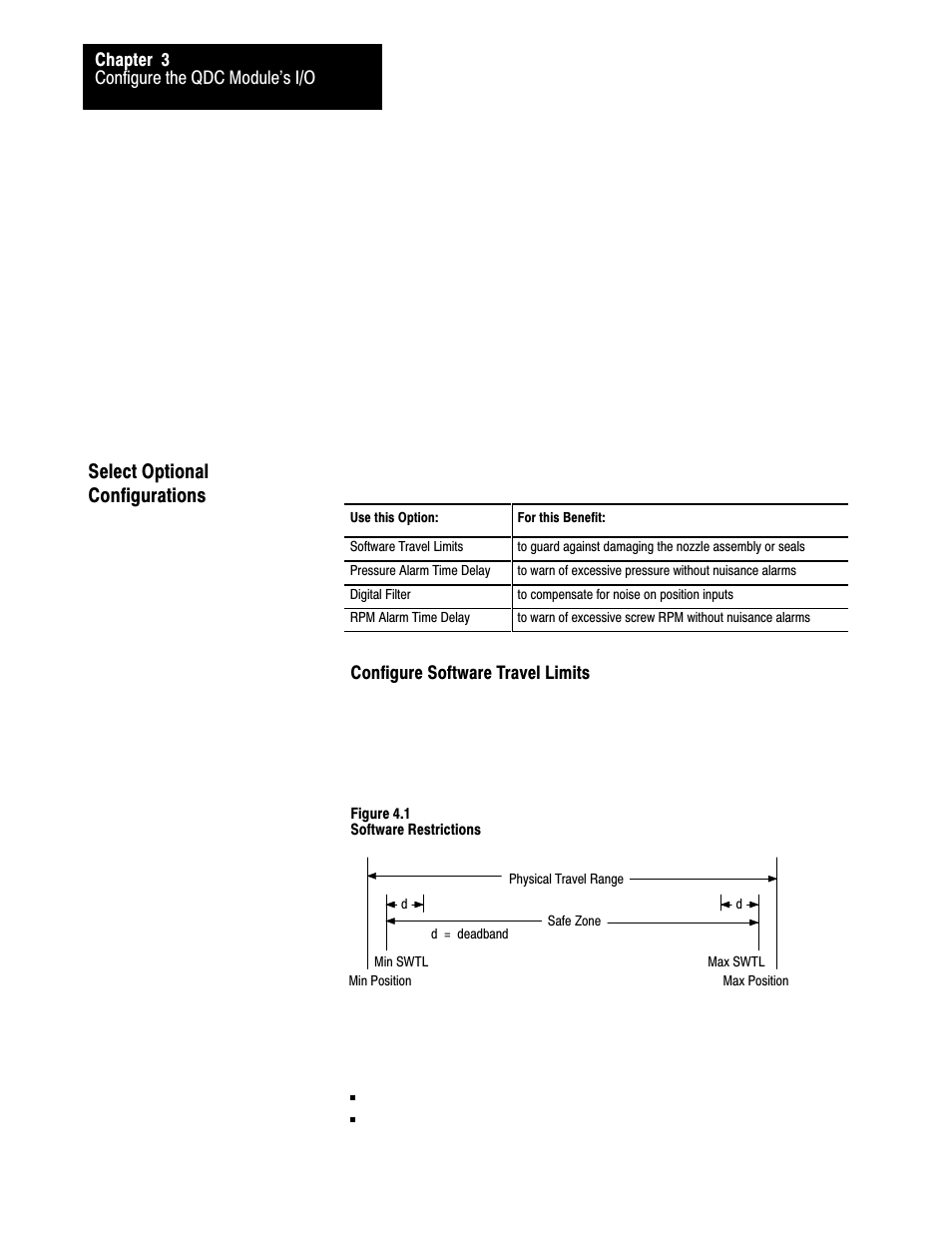 3ć14, Select optional configurations | Rockwell Automation 1771-QDC, D17716.5.85(Passport) MNL. PLASTIC MOLDING MODULE User Manual | Page 45 / 197