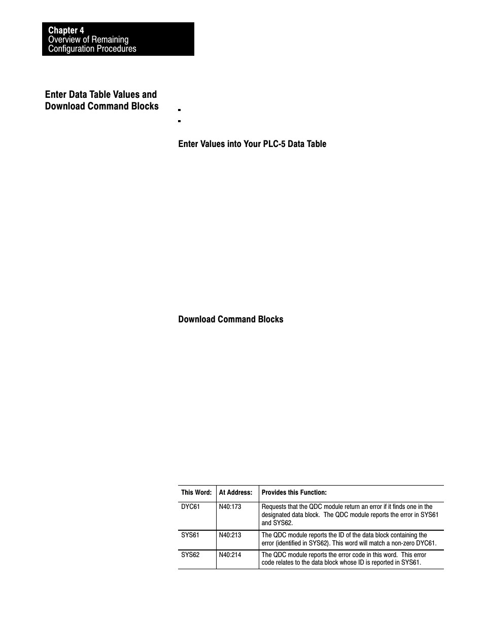 Rockwell Automation 1771-QDC, D17716.5.85(Passport) MNL. PLASTIC MOLDING MODULE User Manual | Page 52 / 197