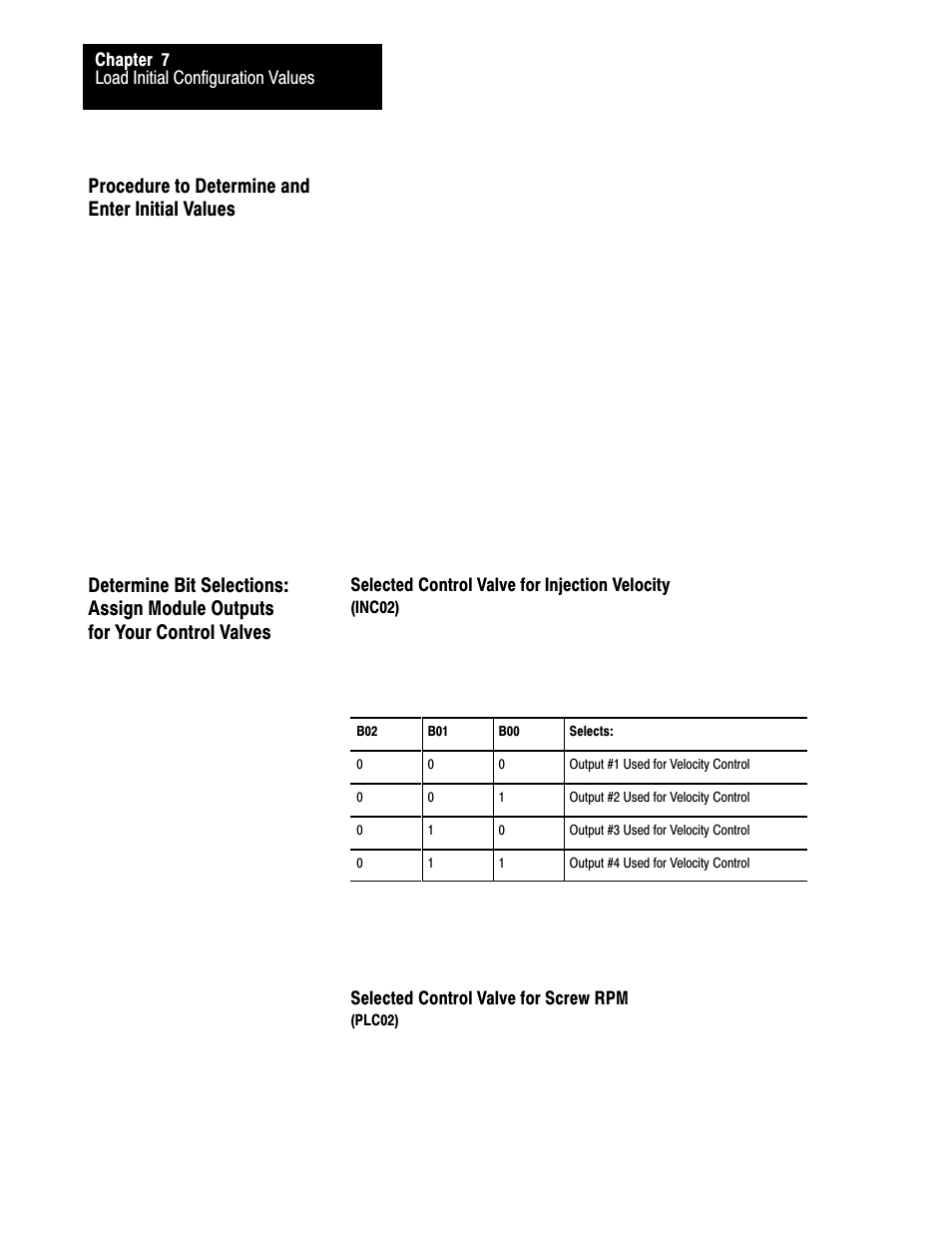 7ć12 | Rockwell Automation 1771-QDC, D17716.5.85(Passport) MNL. PLASTIC MOLDING MODULE User Manual | Page 81 / 197