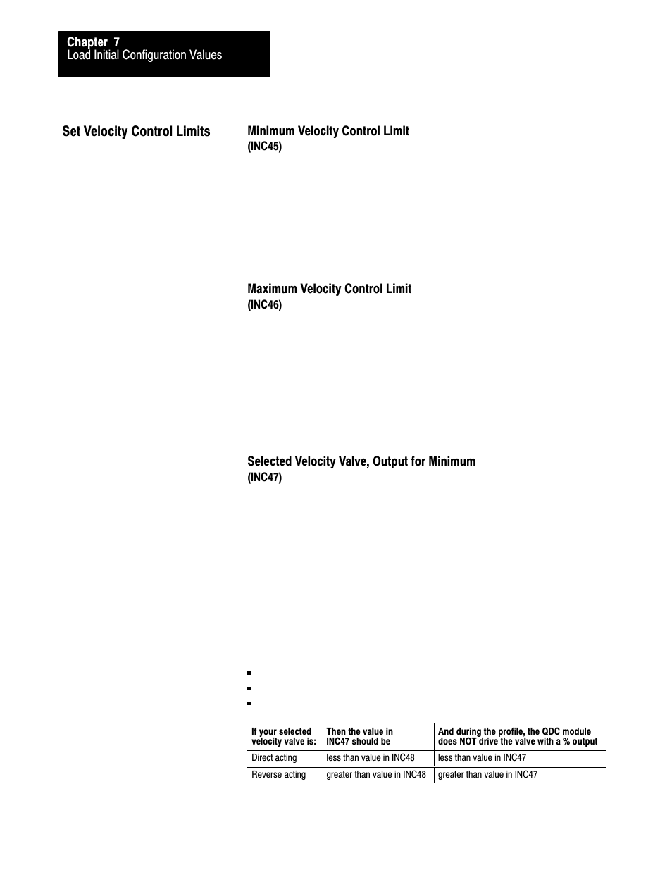 7ć22, Set velocity control limits | Rockwell Automation 1771-QDC, D17716.5.85(Passport) MNL. PLASTIC MOLDING MODULE User Manual | Page 91 / 197