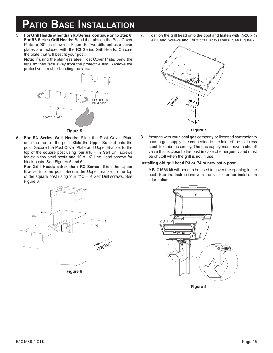 Atio, Nstallation | Broilmaster PCB1-2 User Manual | Page 15 / 24