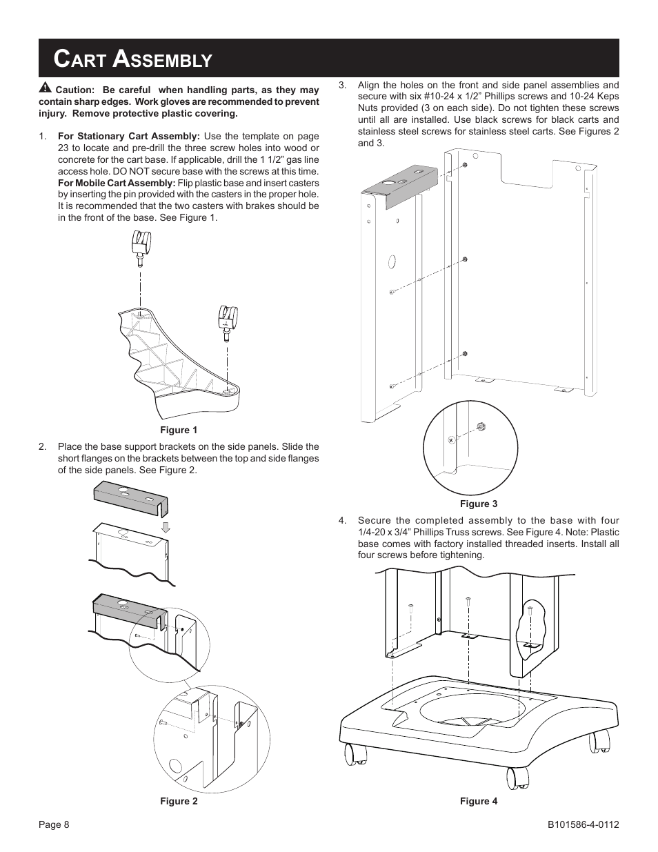 Ssembly | Broilmaster PCB1-2 User Manual | Page 8 / 24