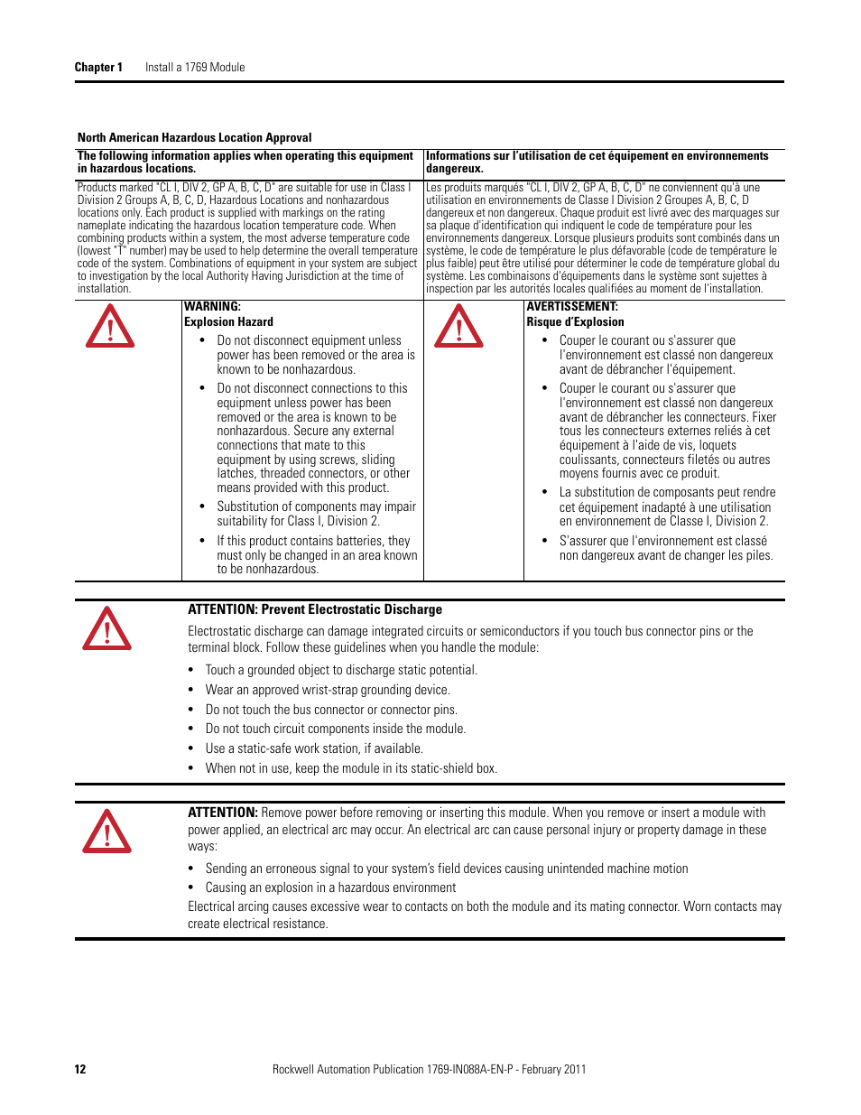 Rockwell Automation 1769-XXXX Compact I/O Modules  User Manual | Page 12 / 202