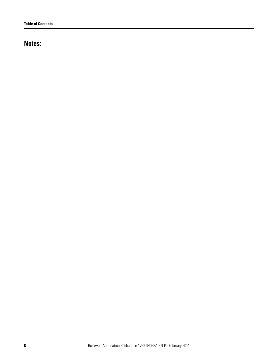 Rockwell Automation 1769-XXXX Compact I/O Modules  User Manual | Page 8 / 202