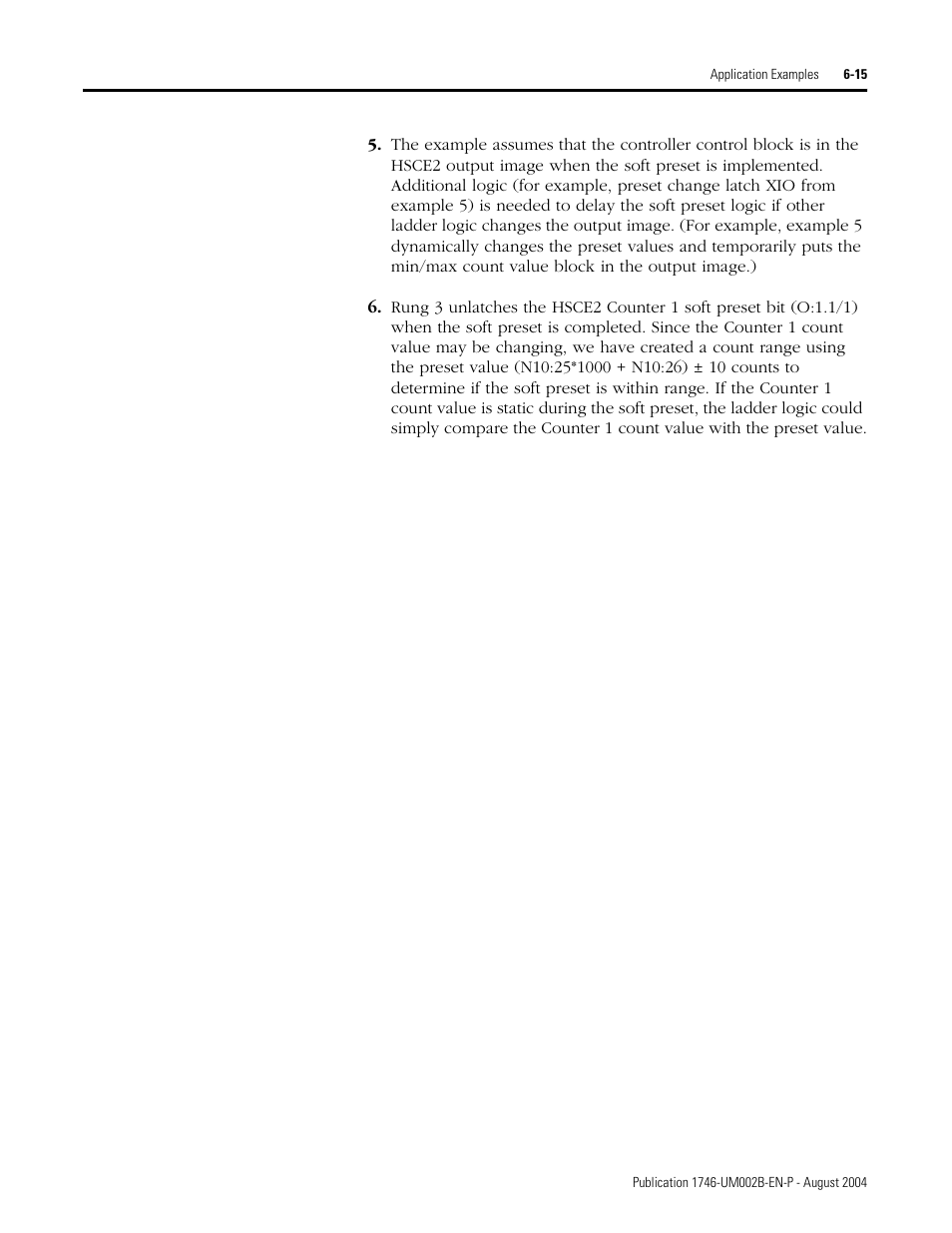 Rockwell Automation 1746-HSCE2 Multi-Channel High Speed Counter Module User Manual | Page 107 / 140