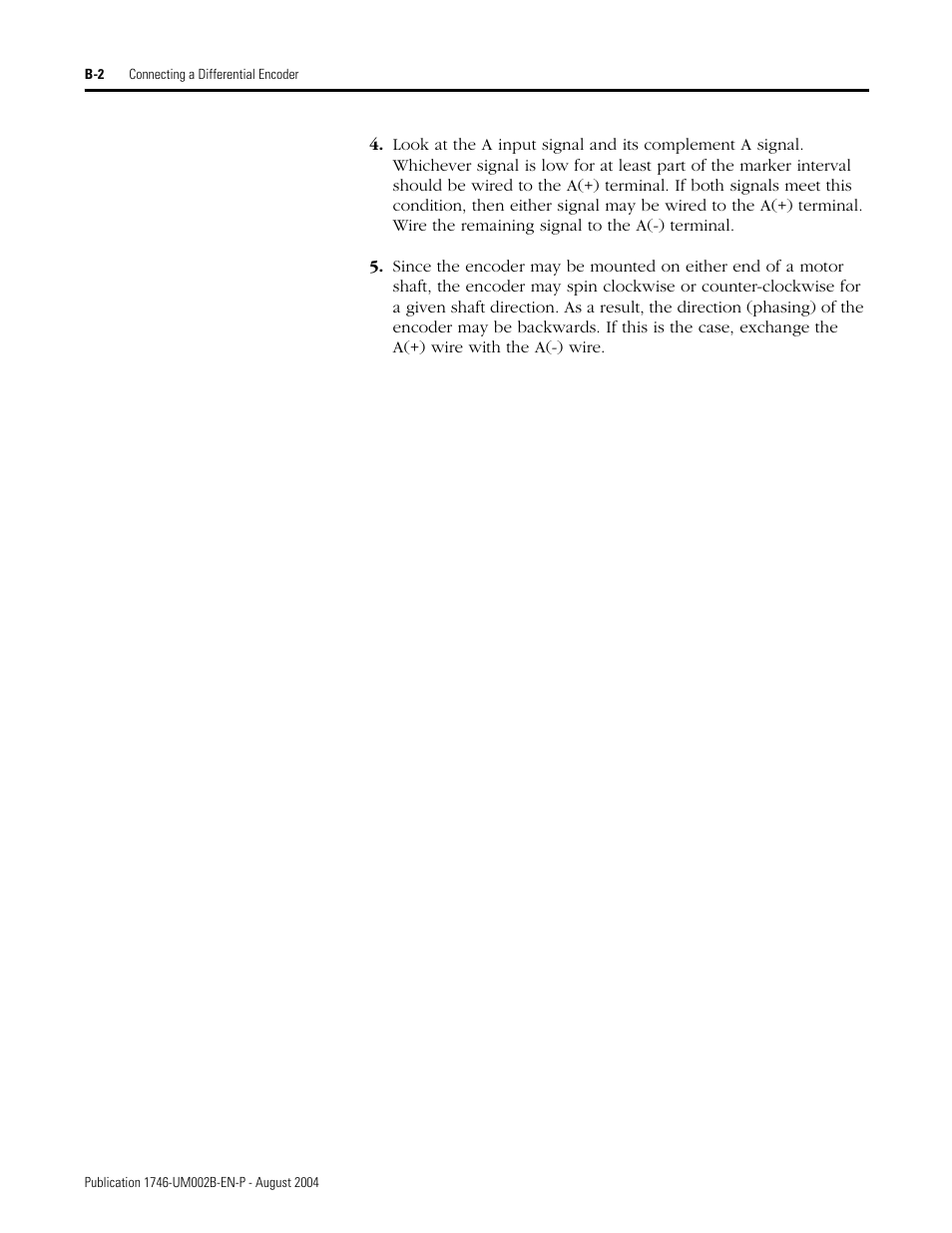 Rockwell Automation 1746-HSCE2 Multi-Channel High Speed Counter Module User Manual | Page 124 / 140