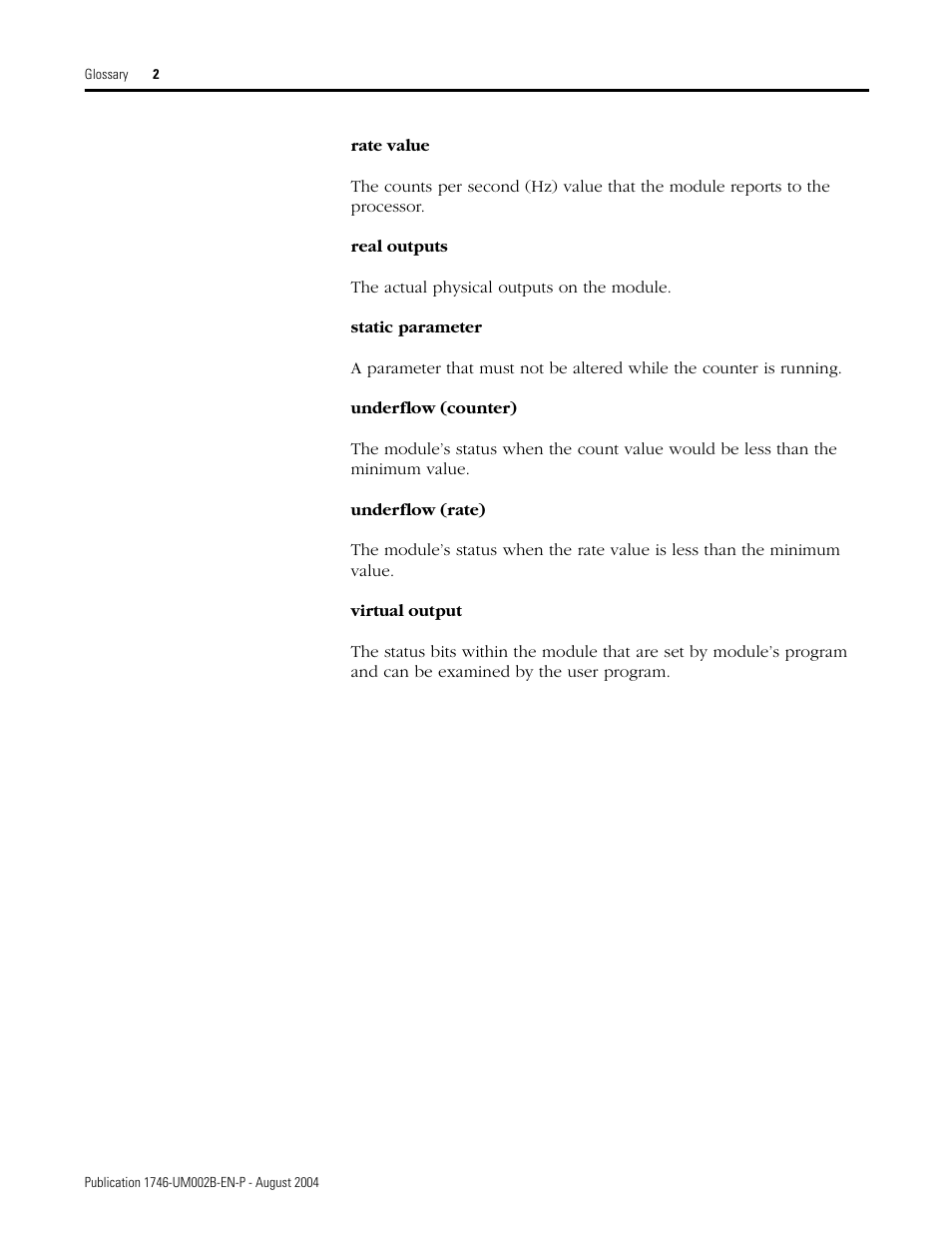 Rockwell Automation 1746-HSCE2 Multi-Channel High Speed Counter Module User Manual | Page 134 / 140