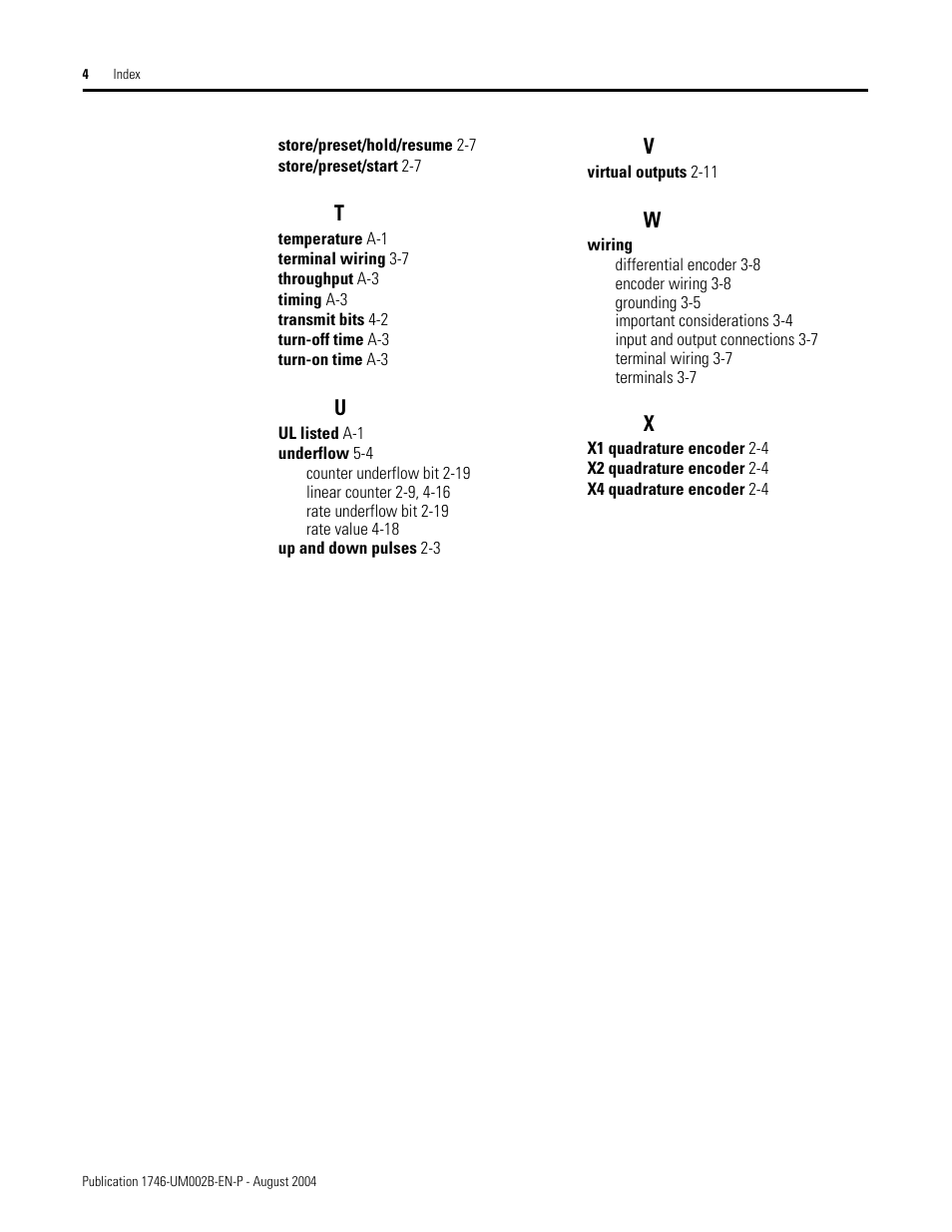 Rockwell Automation 1746-HSCE2 Multi-Channel High Speed Counter Module User Manual | Page 138 / 140