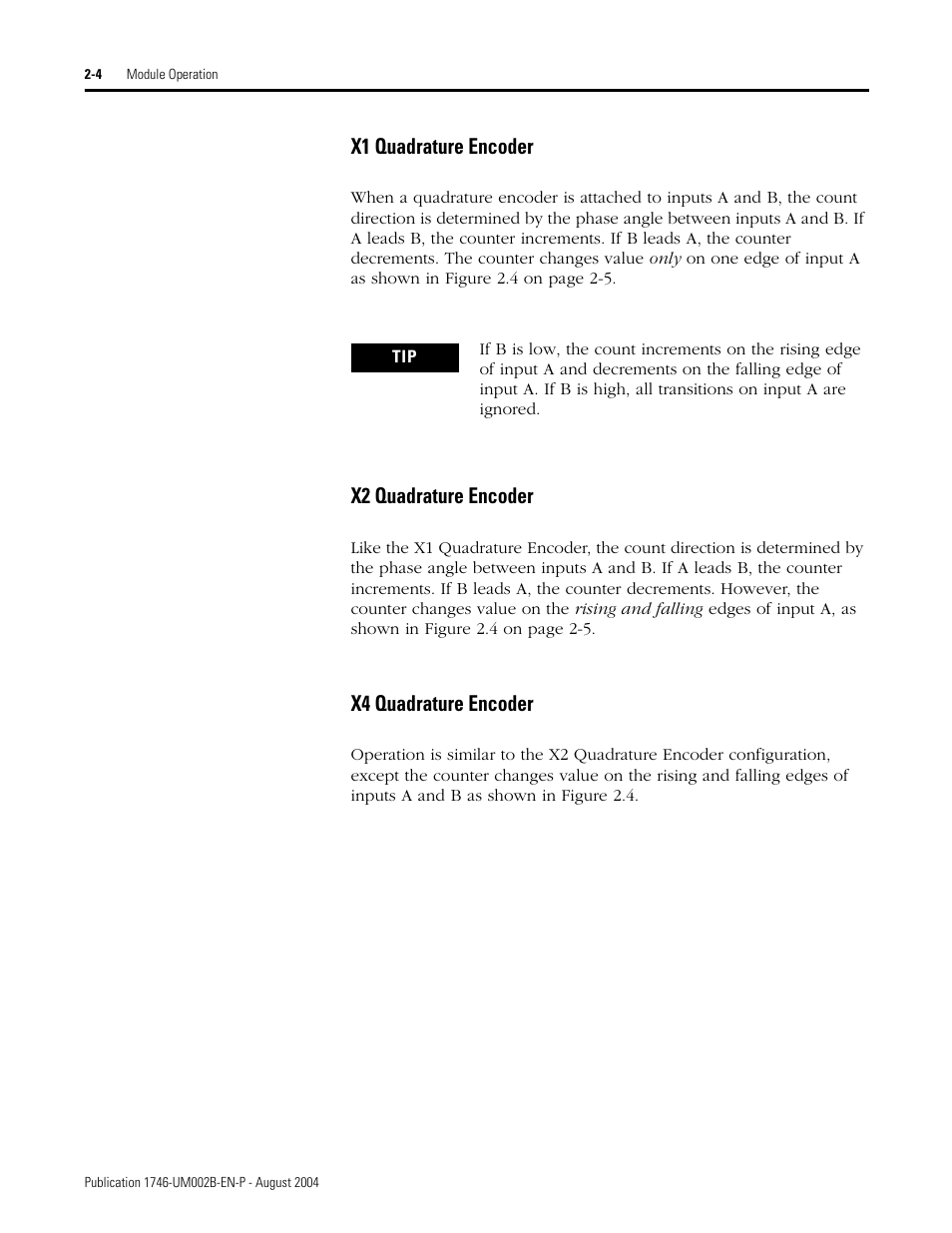 Rockwell Automation 1746-HSCE2 Multi-Channel High Speed Counter Module User Manual | Page 24 / 140