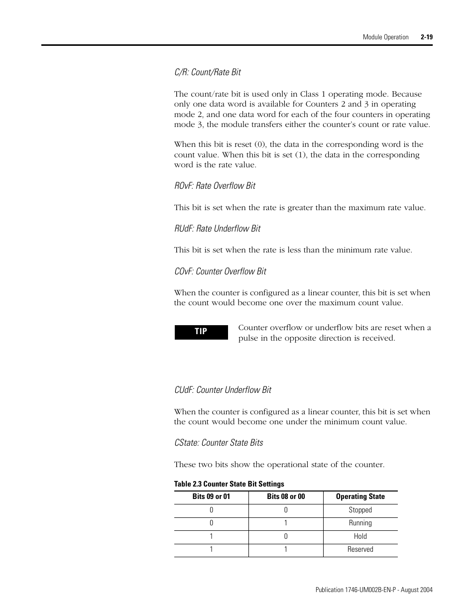 Rockwell Automation 1746-HSCE2 Multi-Channel High Speed Counter Module User Manual | Page 39 / 140