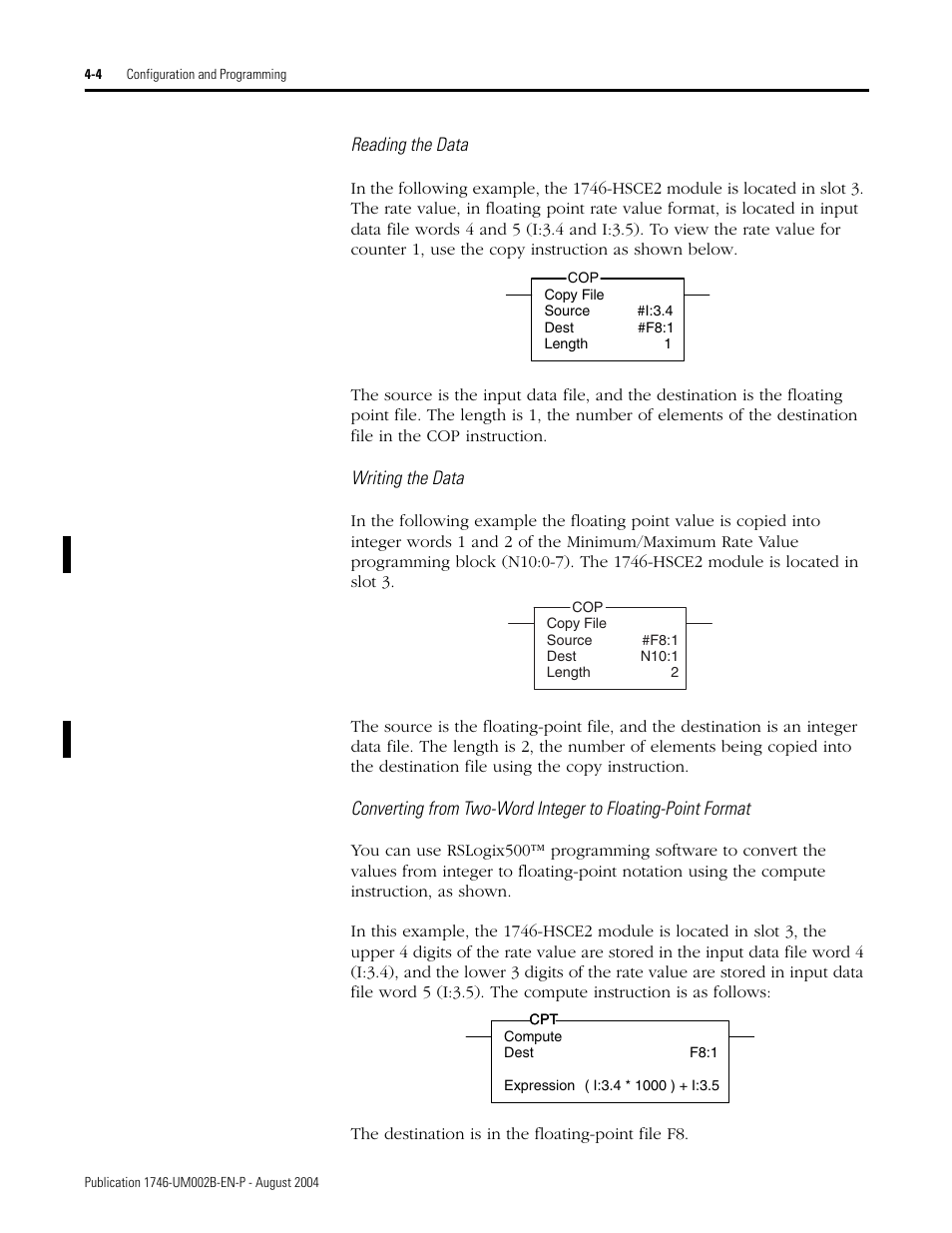 Rockwell Automation 1746-HSCE2 Multi-Channel High Speed Counter Module User Manual | Page 54 / 140