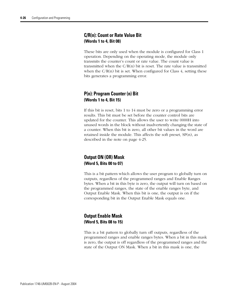 Rockwell Automation 1746-HSCE2 Multi-Channel High Speed Counter Module User Manual | Page 76 / 140
