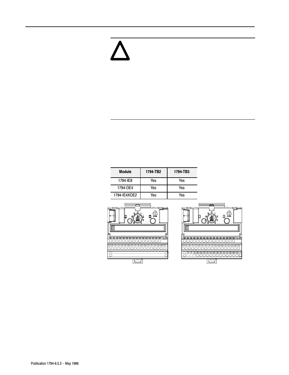 Rockwell Automation 1794-IE4XOE2,1794-IE8,1794-OE4,D17946.5.2 FLEX I/O ANALOG MODULE User Manual | Page 21 / 73