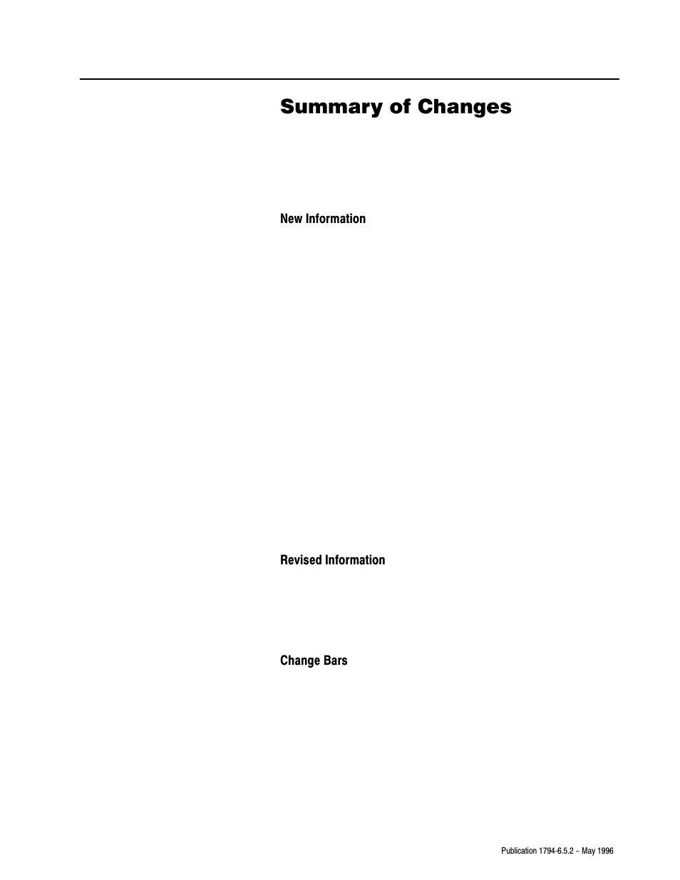 Summary of changes | Rockwell Automation 1794-IE4XOE2,1794-IE8,1794-OE4,D17946.5.2 FLEX I/O ANALOG MODULE User Manual | Page 3 / 73