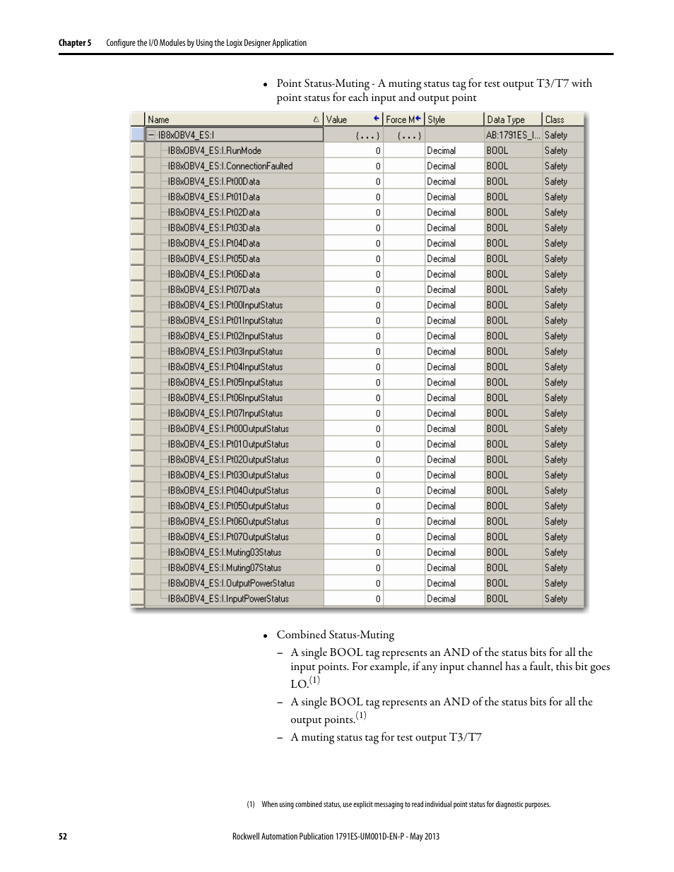 Rockwell Automation 1791ES-IB16 Guard I/O EtherNet/IP Safety Modules User Manual | Page 52 / 100